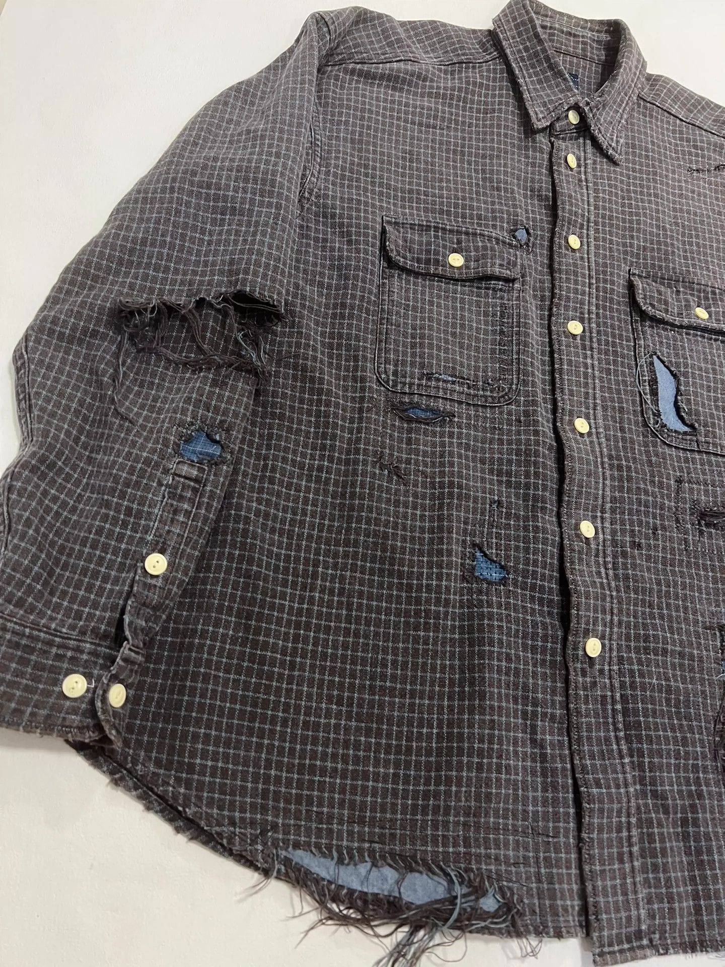 Visvim visvim 20 ict grand river shirt Size US S / EU 44-46 / 1 - 7 Thumbnail
