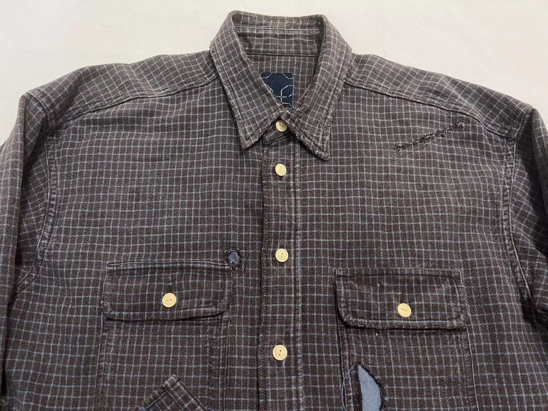 Visvim visvim 20 ict grand river shirt Size US S / EU 44-46 / 1 - 4 Thumbnail