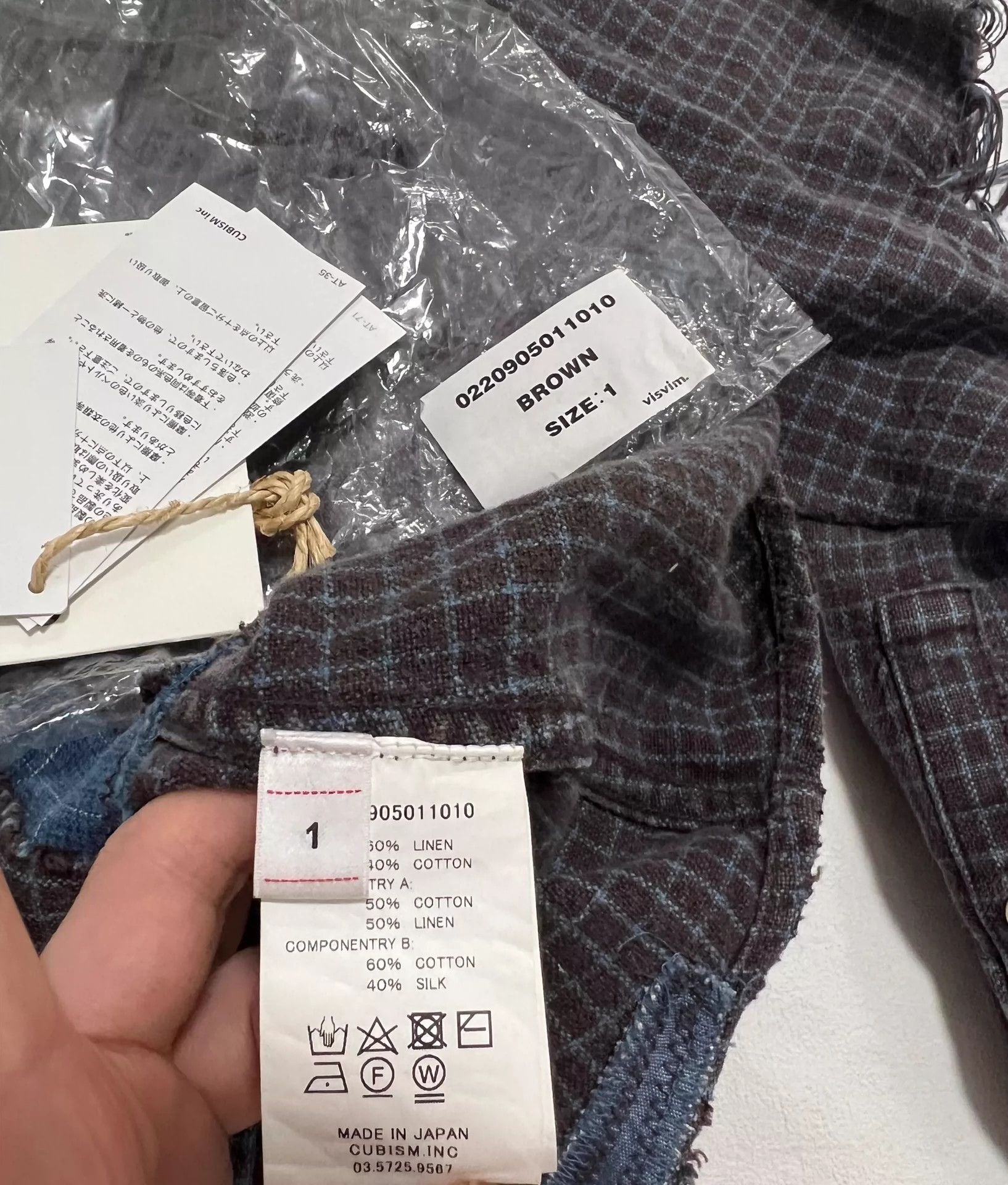 Visvim visvim 20 ict grand river shirt Size US S / EU 44-46 / 1 - 6 Thumbnail