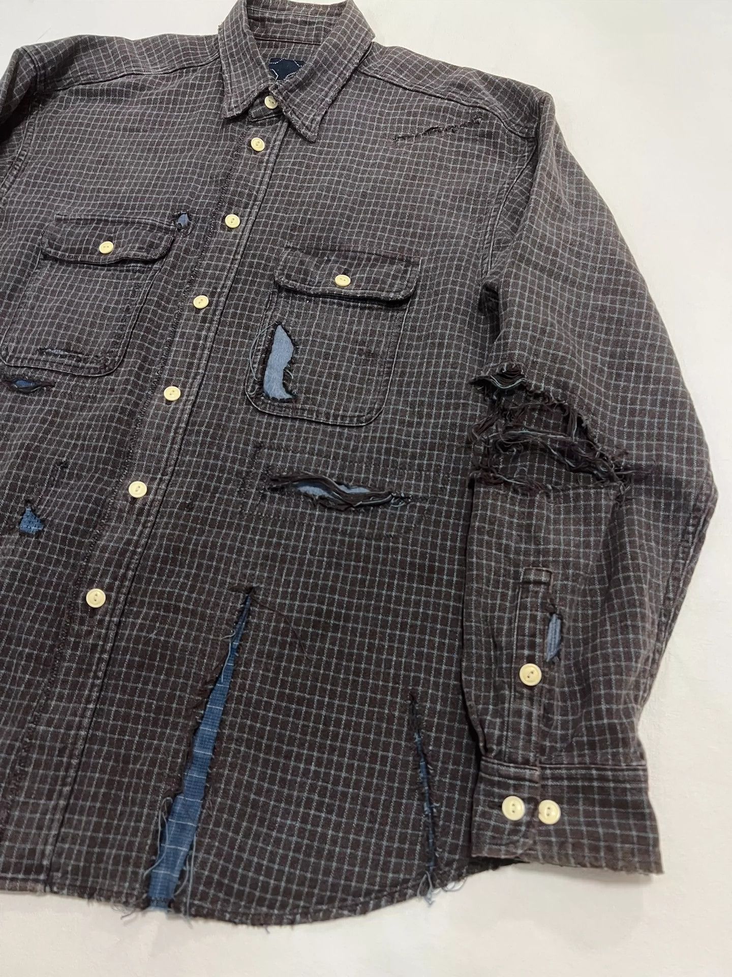 Visvim visvim 20 ict grand river shirt Size US S / EU 44-46 / 1 - 8 Thumbnail