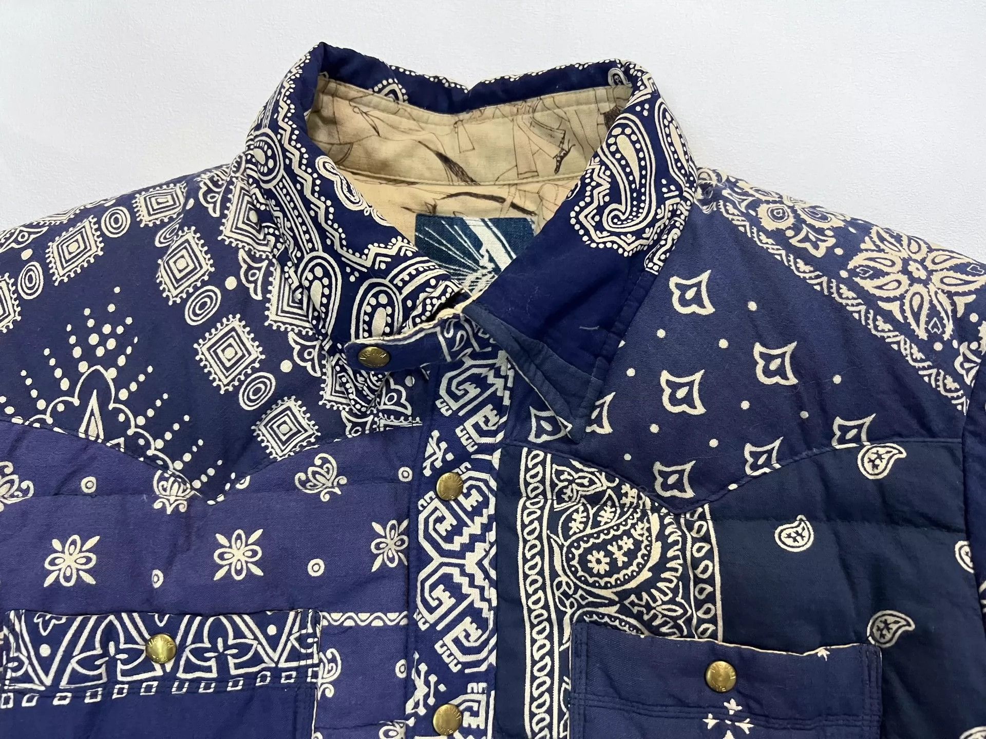 Visvim visvim 19 ict kerchief down jkt Size US L / EU 52-54 / 3 - 4 Thumbnail