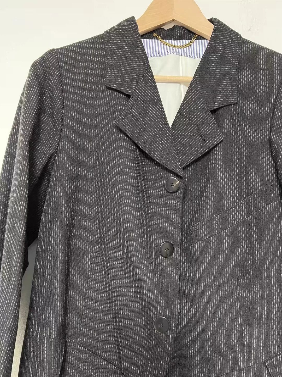 Visvim visvim 17ss ascot morning coat pinstripe Size US S / EU 44-46 / 1 - 2 Thumbnail