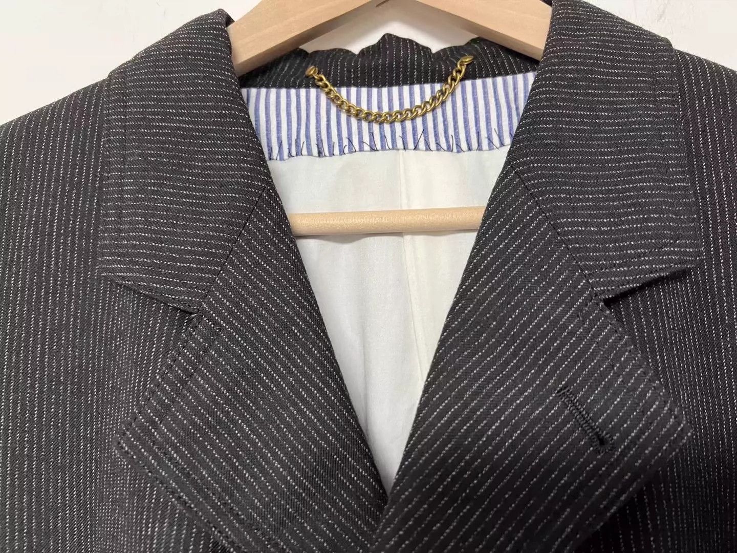 Visvim visvim 17ss ascot morning coat pinstripe Size US S / EU 44-46 / 1 - 7 Thumbnail