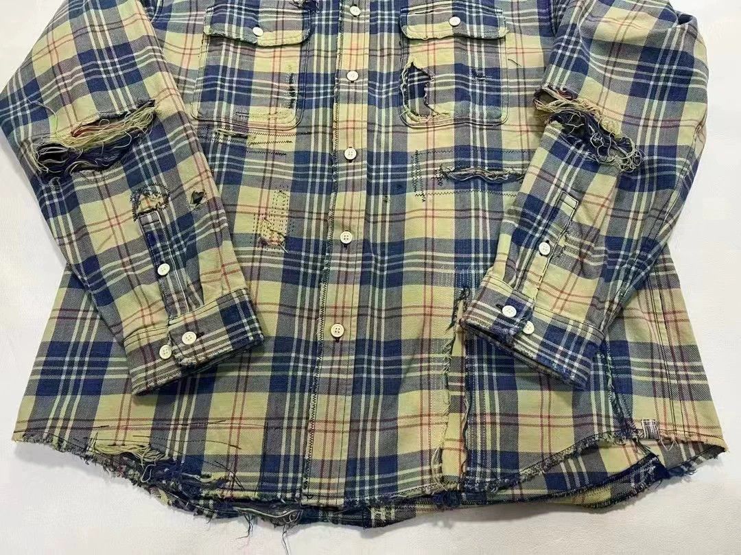 Visvim VISVIM 21AW LUMBER CHECK L/S CRASH Size US XXL / EU 58 / 5 - 2 Thumbnail