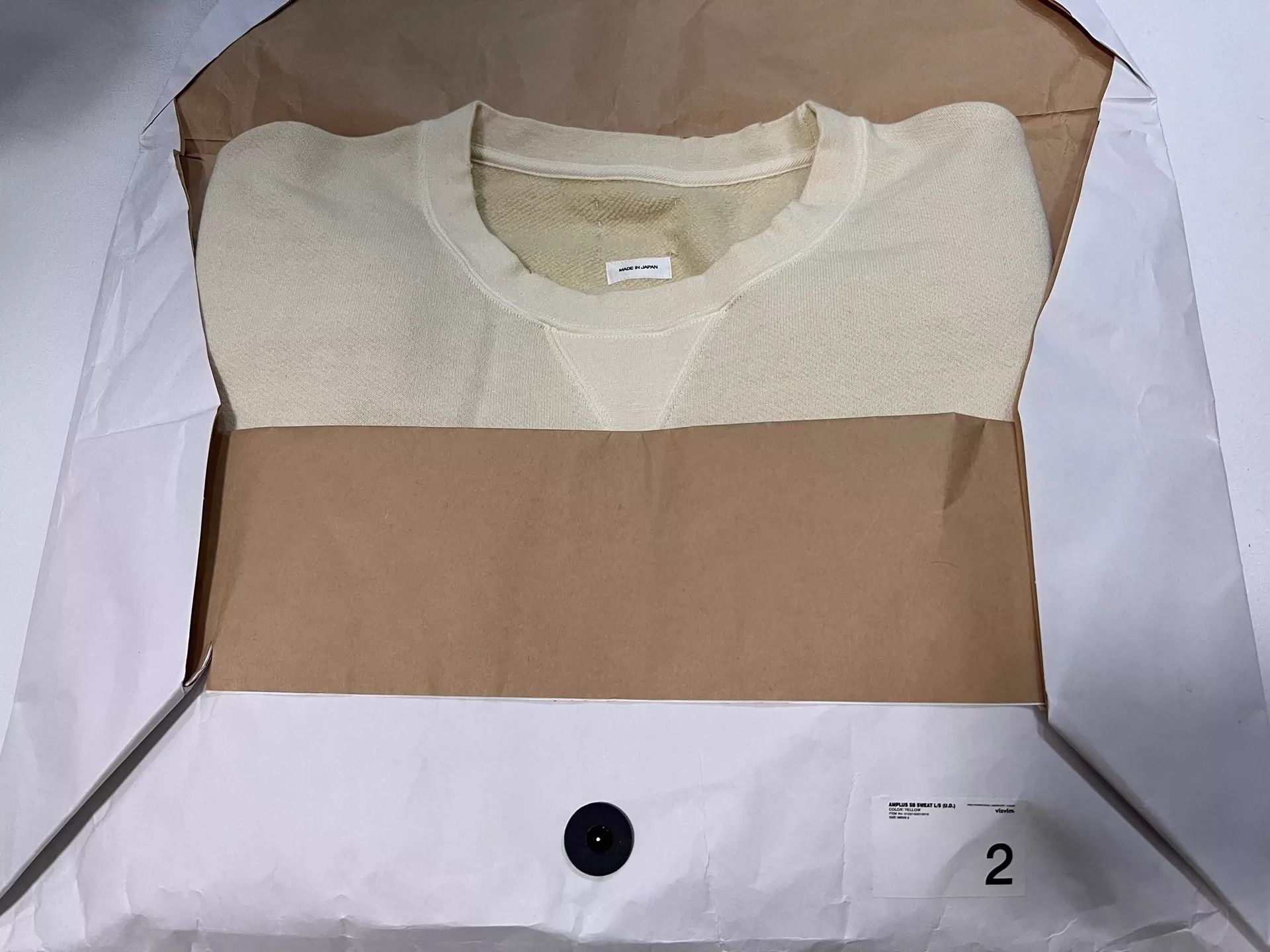 Visvim visvim 22ss amplus sb sweat u.d Size US M / EU 48-50 / 2 - 6 Thumbnail