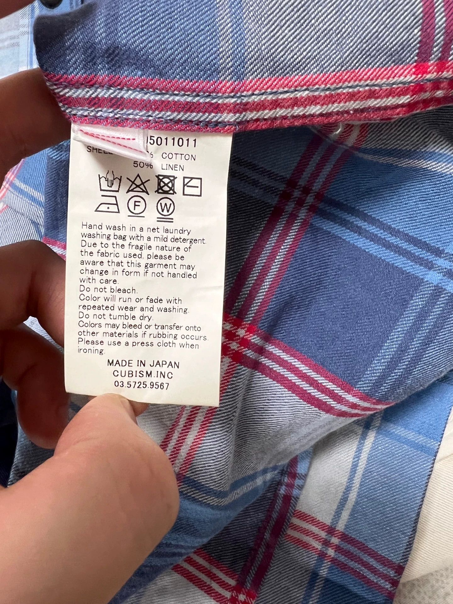 Visvim visvim 19ss handyman shirt l/s check Size US S / EU 44-46 / 1 - 8 Thumbnail