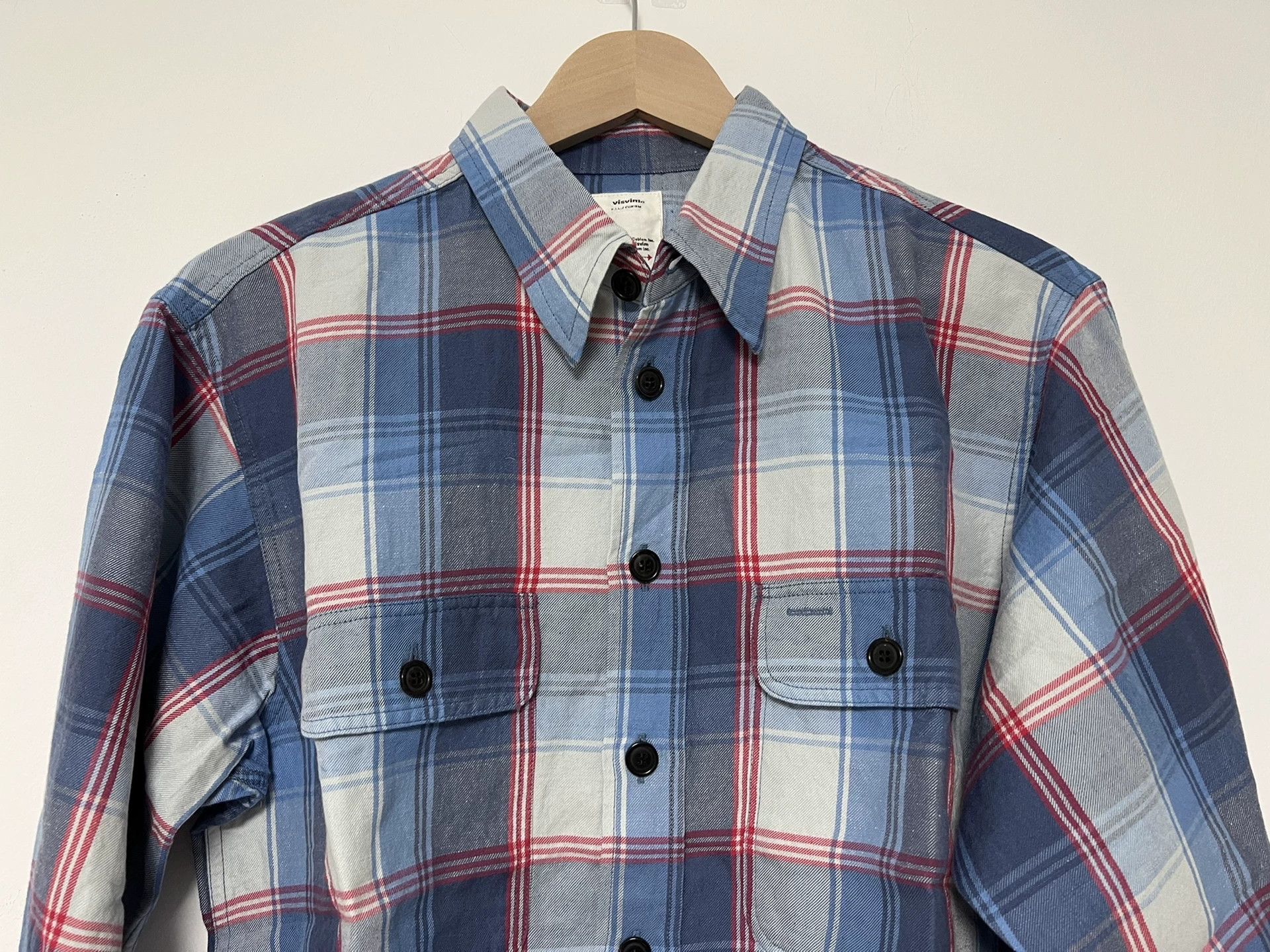 Visvim visvim 19ss handyman shirt l/s check Size US S / EU 44-46 / 1 - 2 Thumbnail