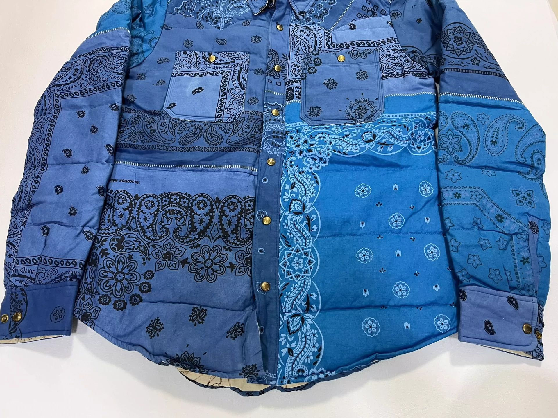 Visvim visvim 16 ict kerchief down jkt Size US S / EU 44-46 / 1 - 4 Thumbnail
