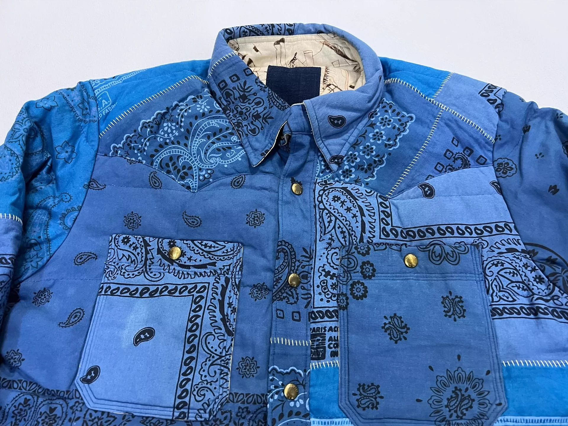Visvim visvim 16 ict kerchief down jkt Size US S / EU 44-46 / 1 - 5 Thumbnail