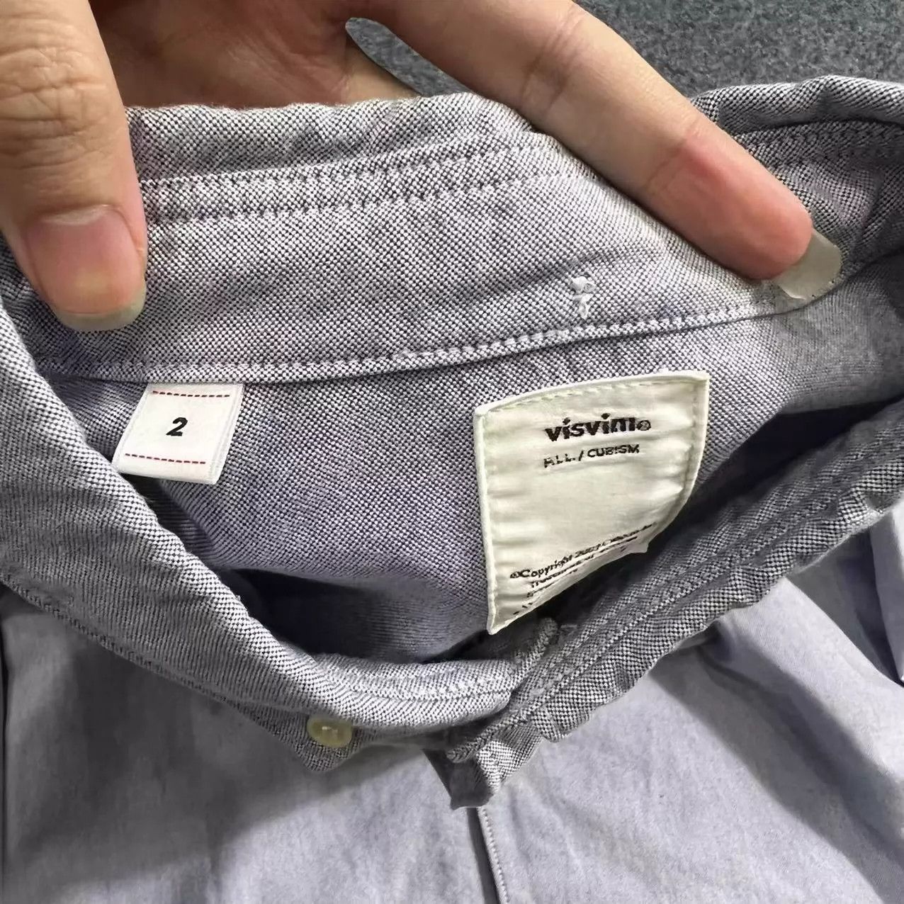 Visvim visvim 19ss Tuna Water drop shirt Size US M / EU 48-50 / 2 - 2 Thumbnail