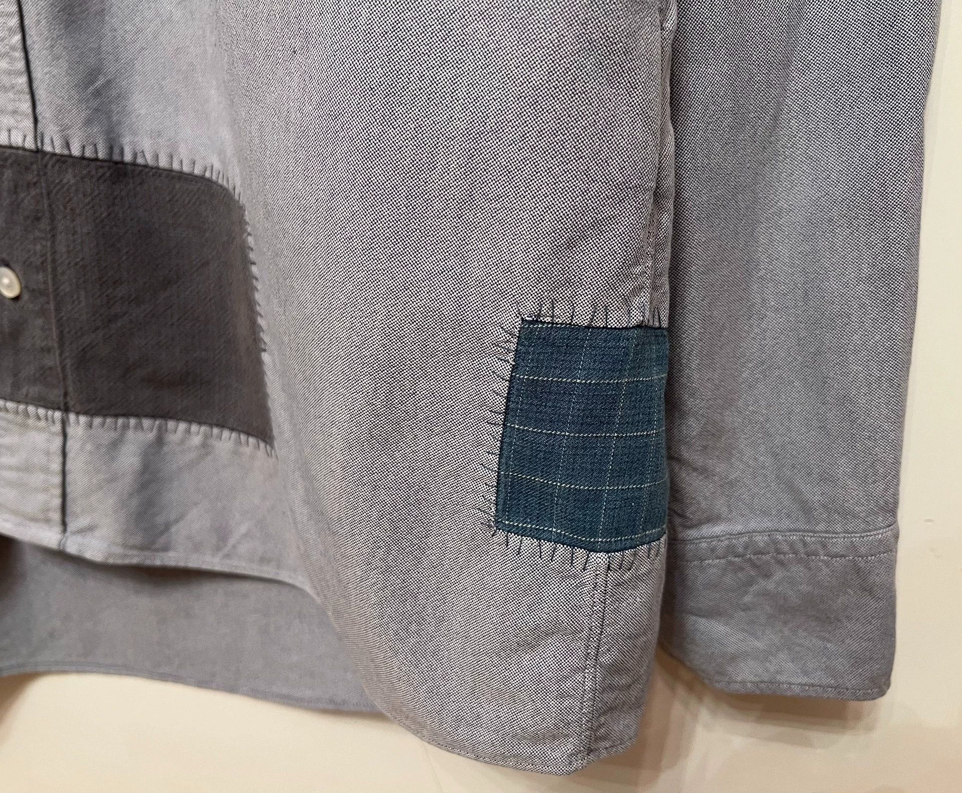 Visvim visvim antique hand-stitched pocket shirt Size US L / EU 52-54 / 3 - 4 Thumbnail