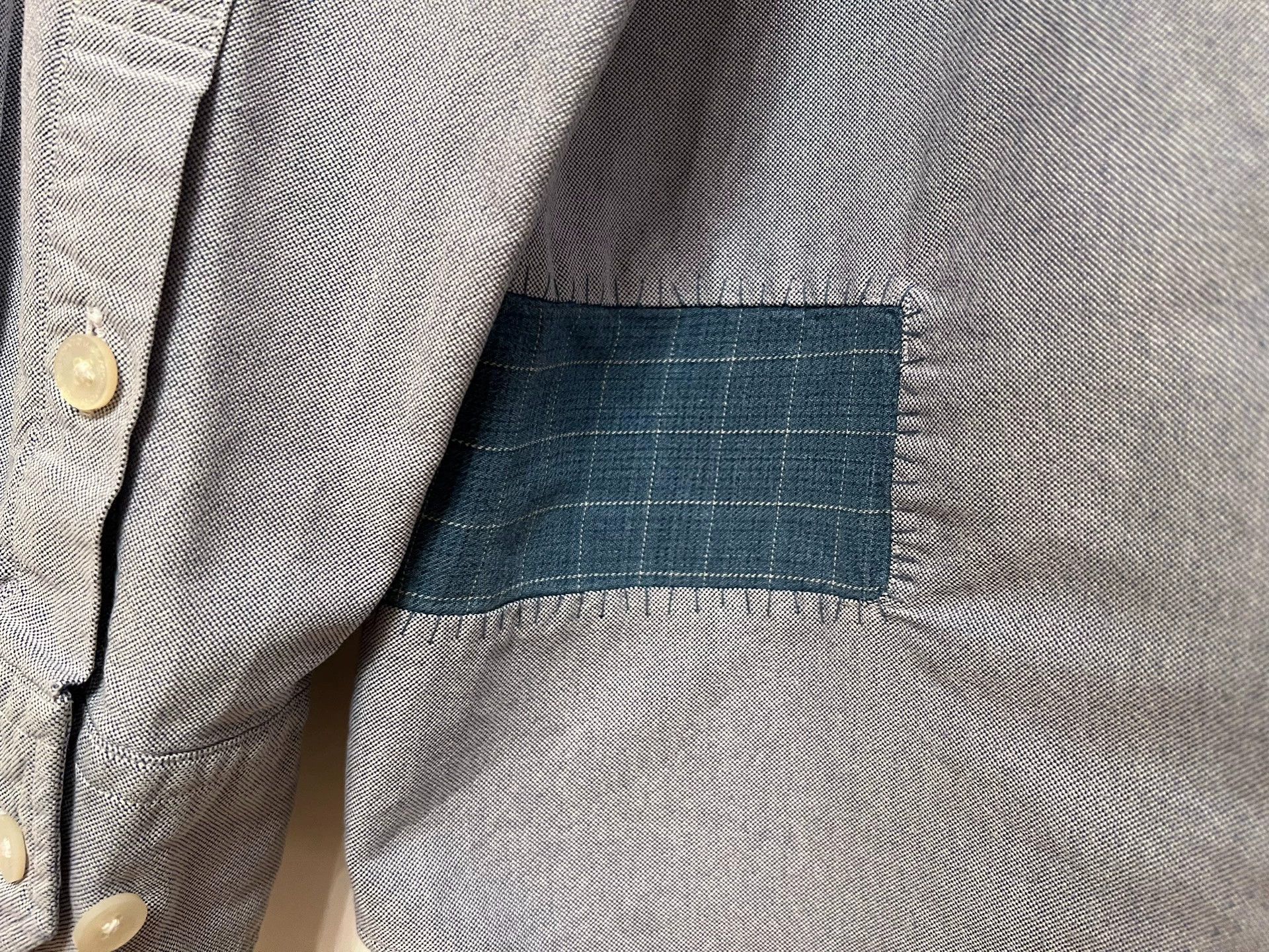 Visvim visvim antique hand-stitched pocket shirt Size US L / EU 52-54 / 3 - 5 Thumbnail