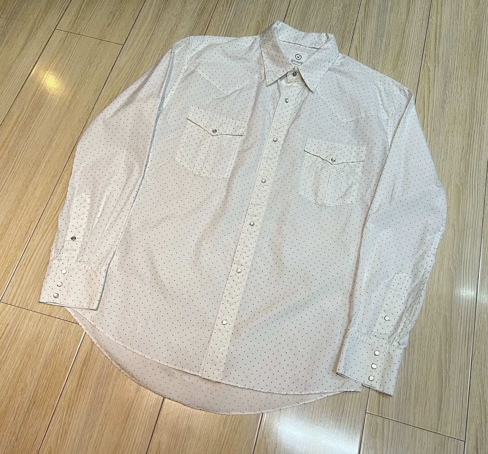 Visvim visvim removable collar polka-dot pocket shirt Size US L / EU 52-54 / 3 - 3 Thumbnail