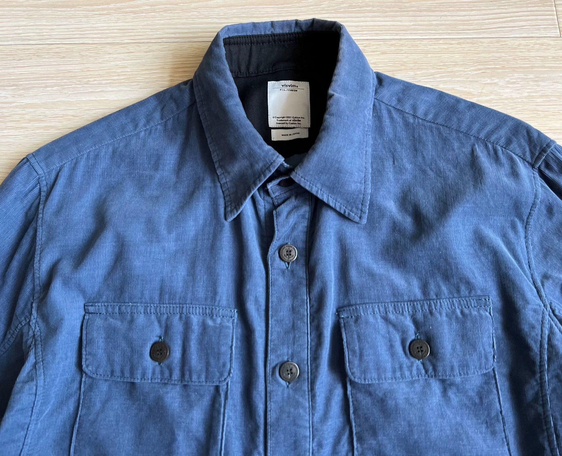 Visvim Visvim Nissan corduroy pocket shirt Size US M / EU 48-50 / 2 - 5 Thumbnail