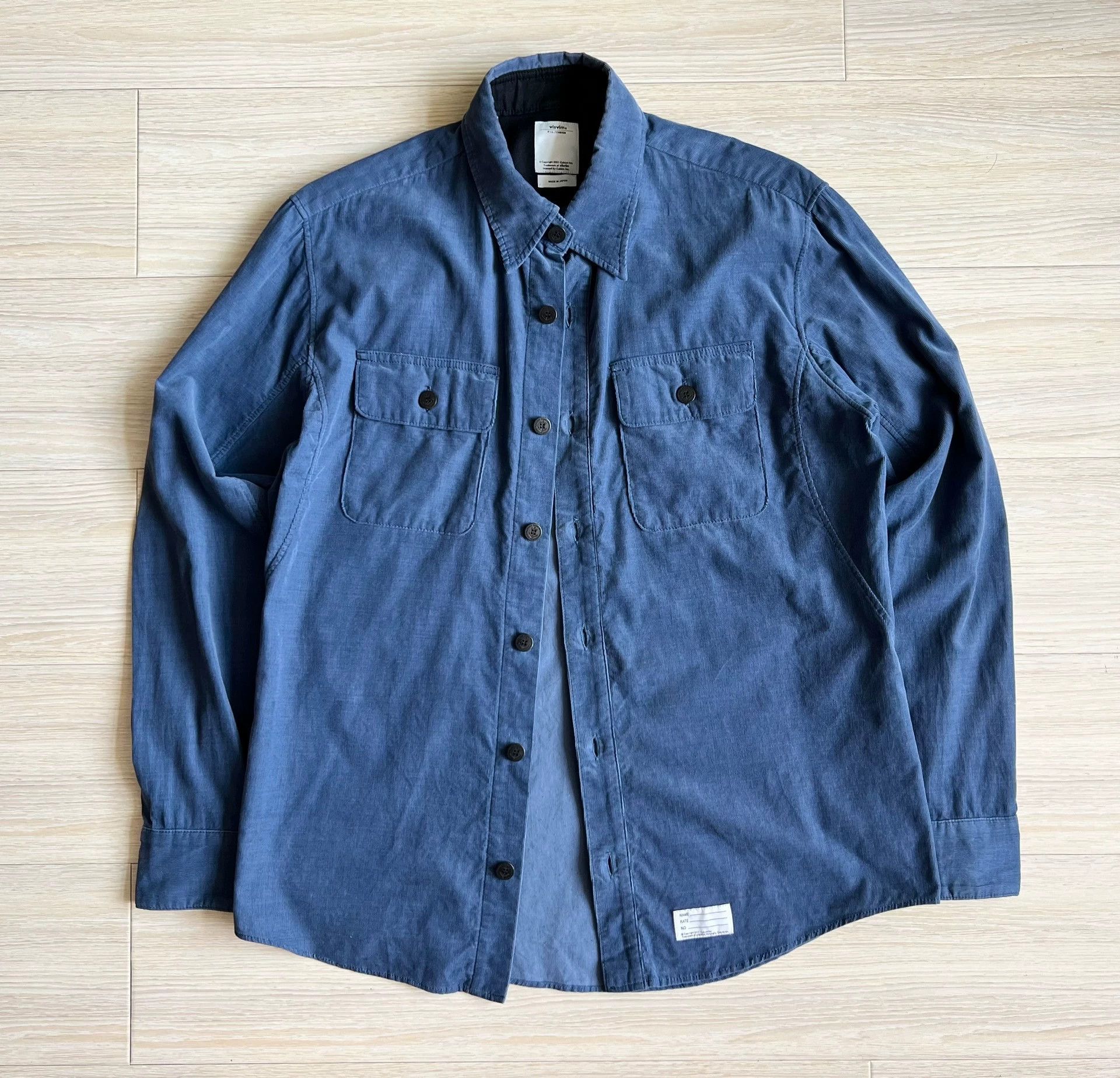Visvim Visvim Nissan corduroy pocket shirt Size US M / EU 48-50 / 2 - 2 Thumbnail