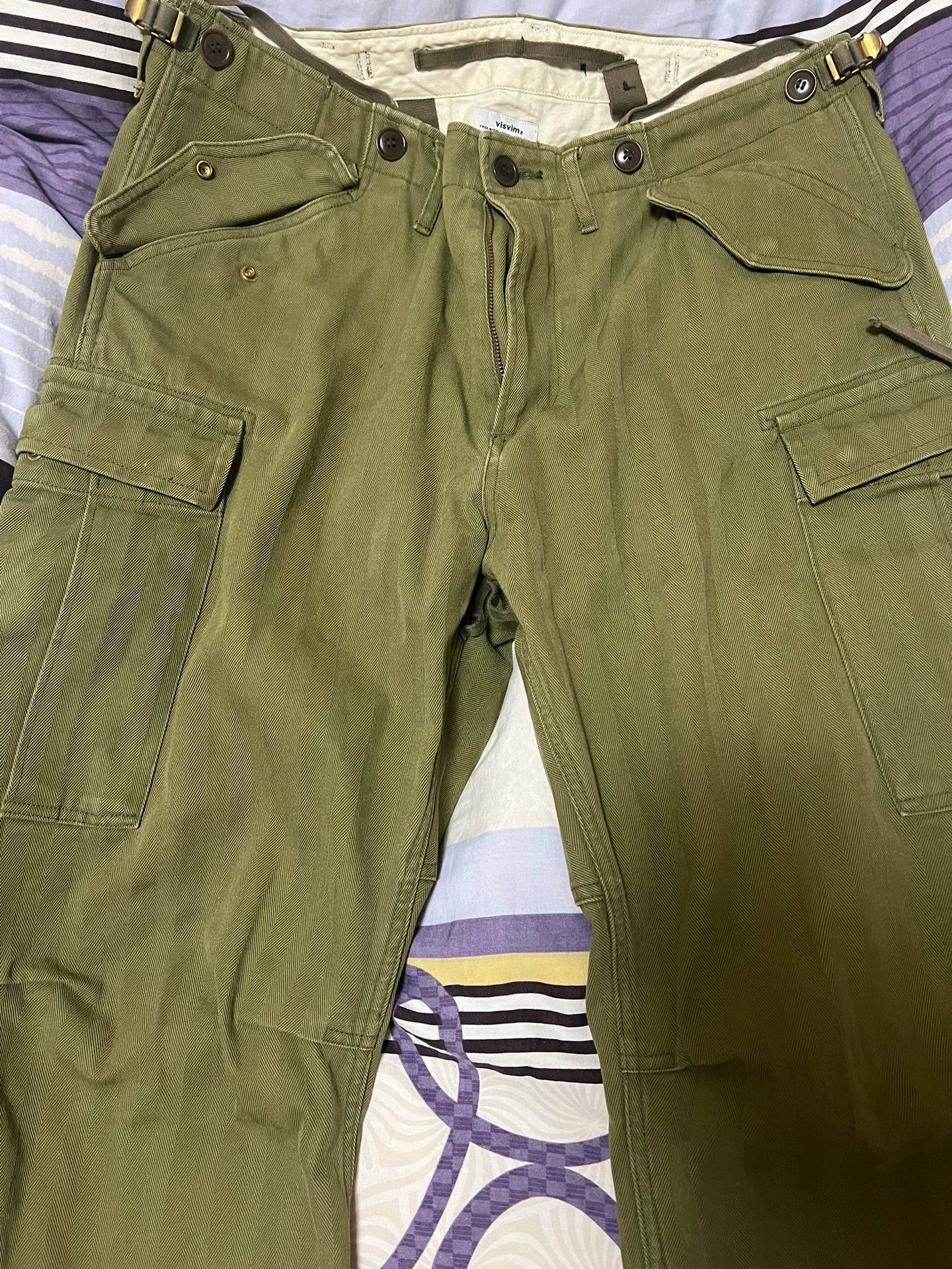 Visvim Visvim 17aw Eiger Sanction Pants Herringbone Size US 36 / EU 52 - 2 Thumbnail