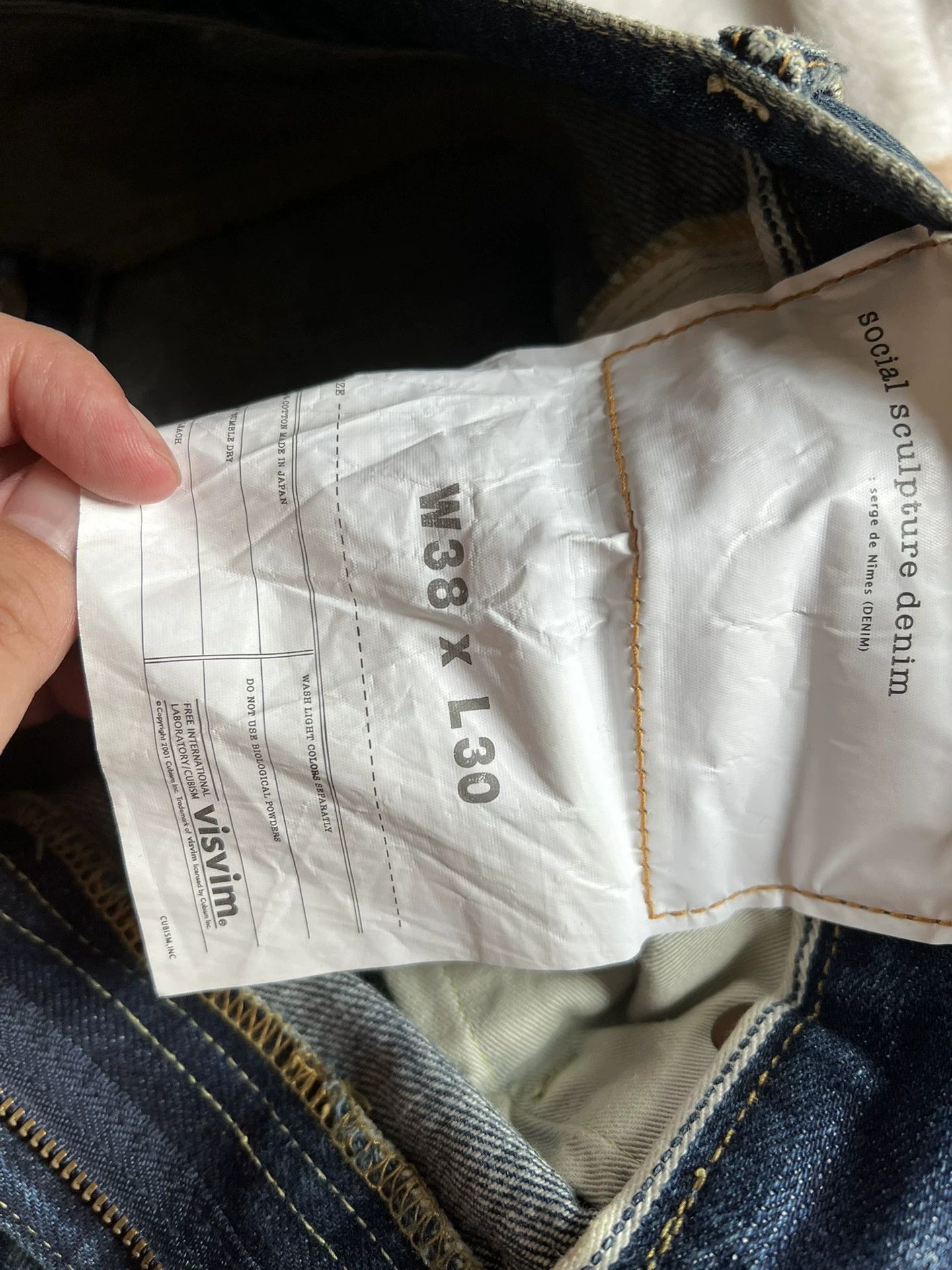 Visvim VISVIM SOCIAL SCULPTURE DAMAGED-17 D17 Size US 38 / EU 54 - 5 Thumbnail