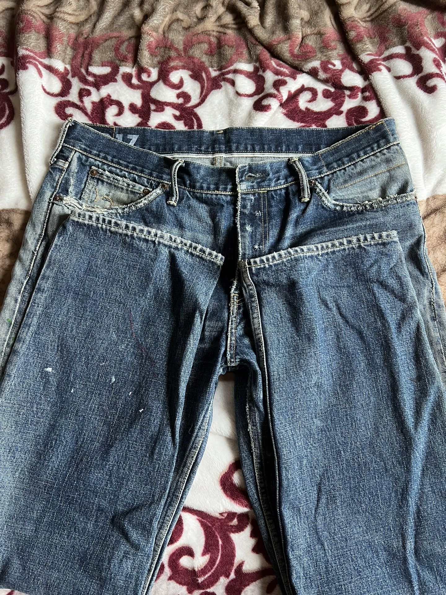 Visvim VISVIM SOCIAL SCULPTURE DAMAGED-17 D17 Size US 38 / EU 54 - 3 Thumbnail