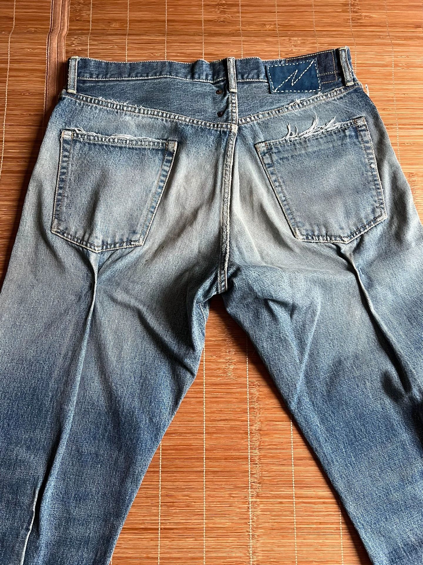 Visvim visvim 22aw ict journeyman jm cashew flower Cow King jeans Size US 34 / EU 50 - 6 Thumbnail