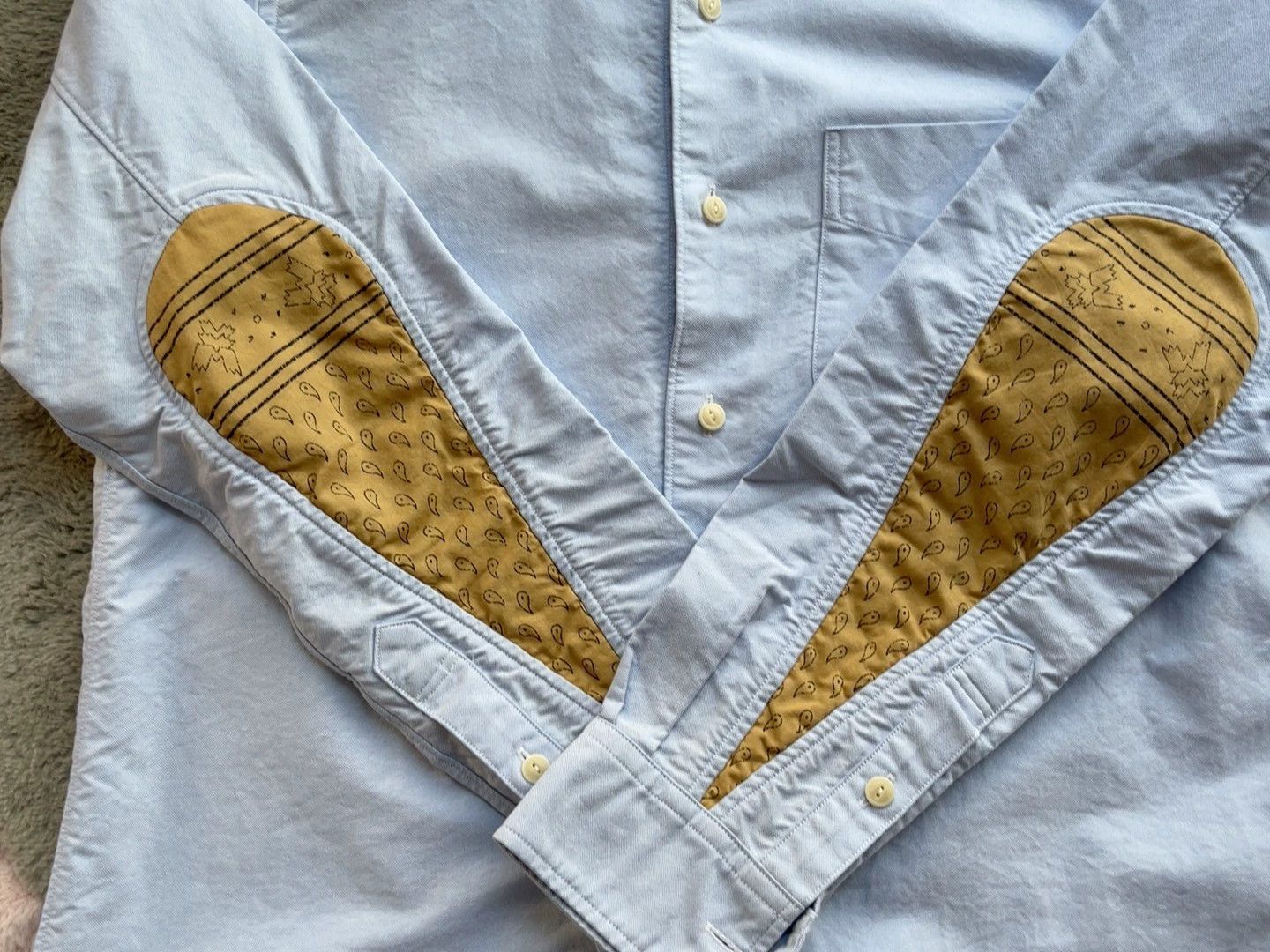Visvim VISVIM ALBACORE LUNGTA cashew nut flower shirt Size US S / EU 44-46 / 1 - 3 Thumbnail