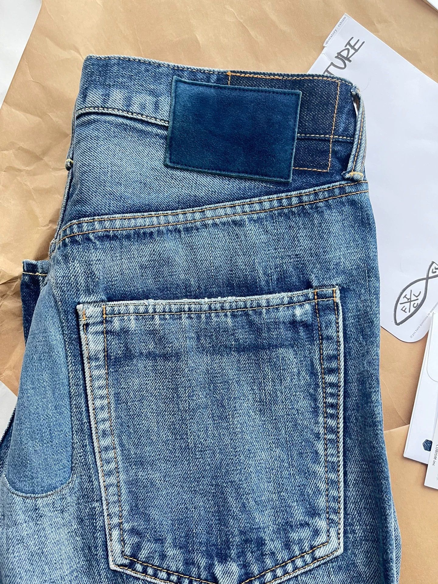 Visvim VISVIM 19AW SOCIAL SCULPTURE DAMAGED-20 Washed jeans Size US 36 / EU 52 - 2 Thumbnail