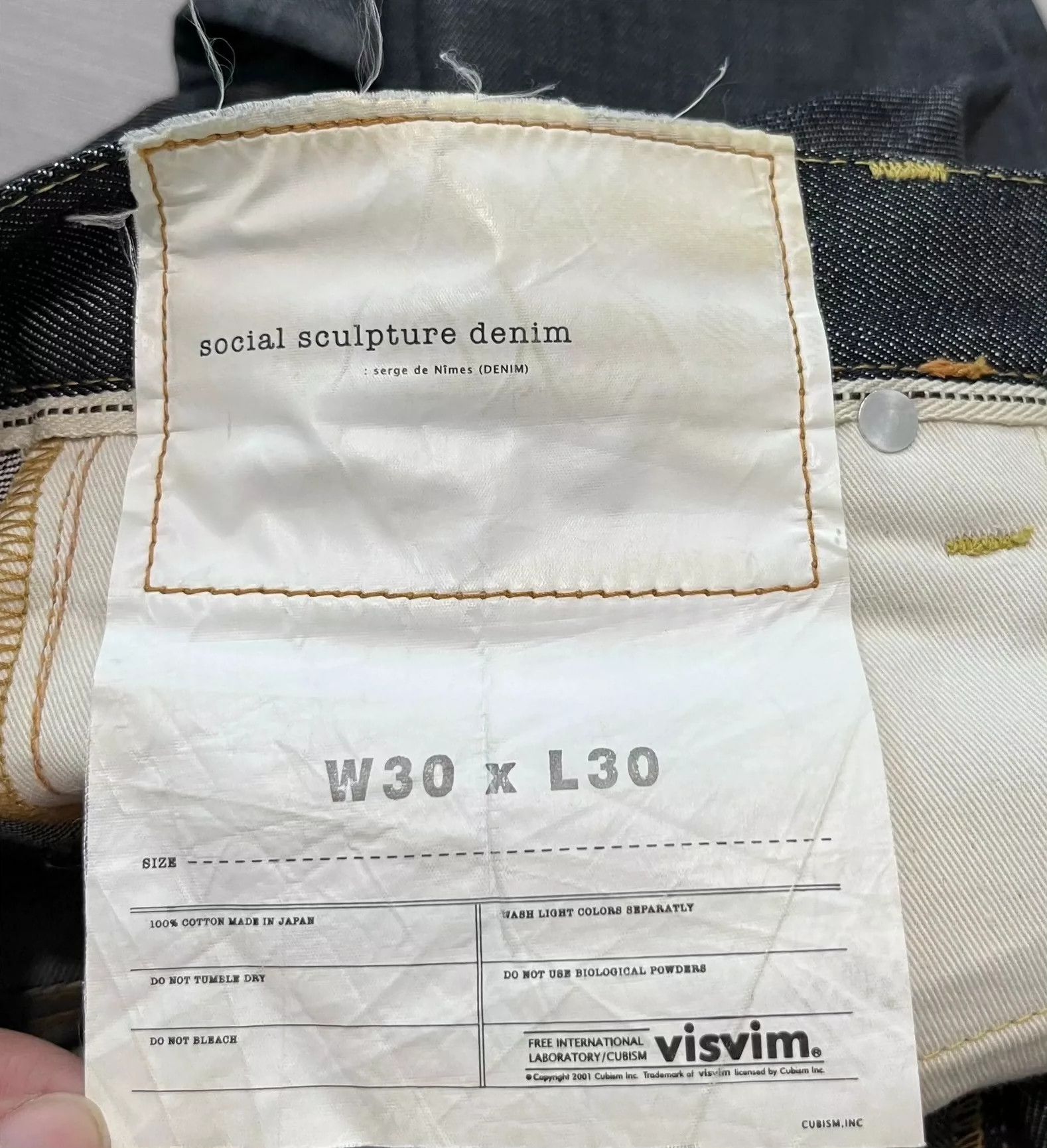 Visvim VISVIM 15SS 04NW Wash jeans Size US 30 / EU 46 - 8 Thumbnail