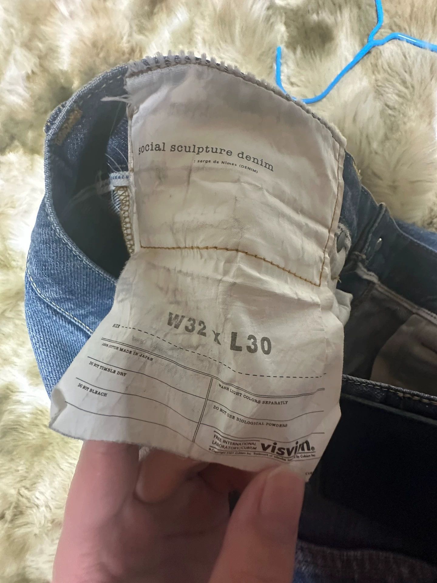 Visvim visvim 17aw d1203 Pant jeans Size US 32 / EU 48 - 4 Thumbnail