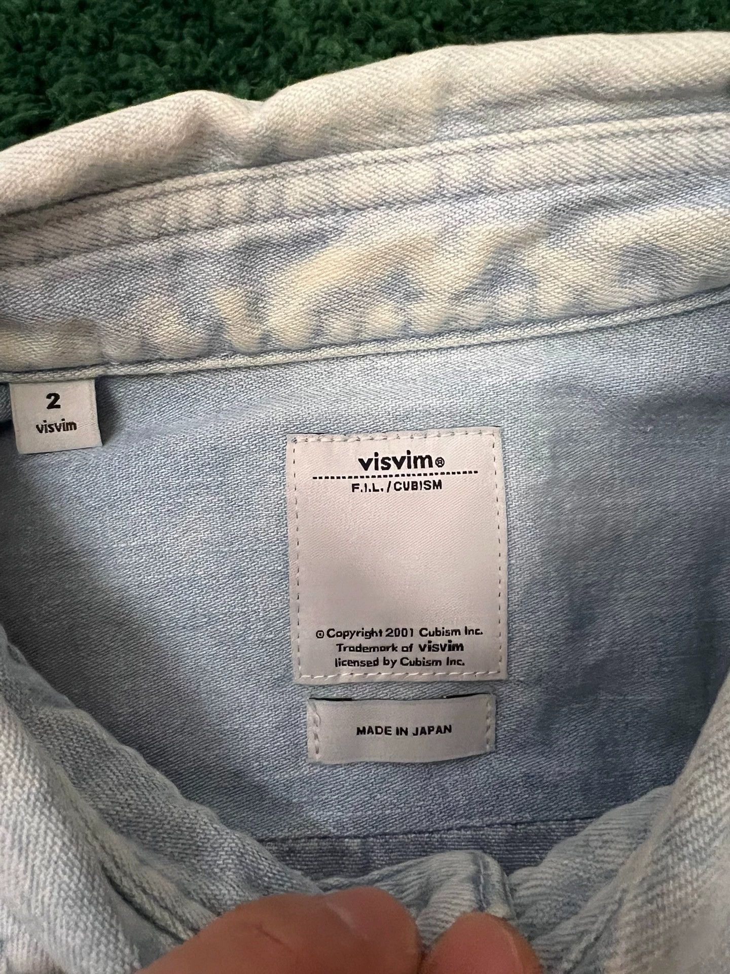 Visvim Visvim SOCIAL SCULPTURE SHIRT DMGD Size US M / EU 48-50 / 2 - 4 Thumbnail