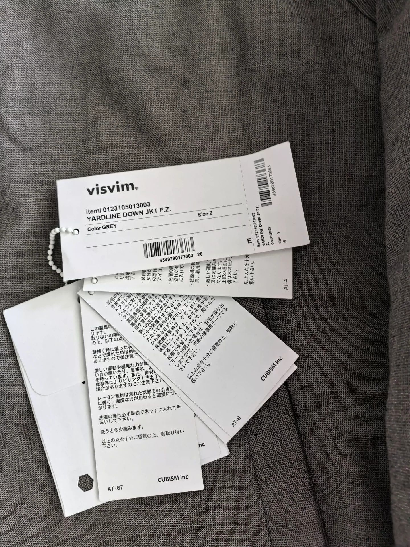 Visvim Visvim 23ss YARDLINE DOWN JKT F.Z. Size US M / EU 48-50 / 2 - 2 Thumbnail