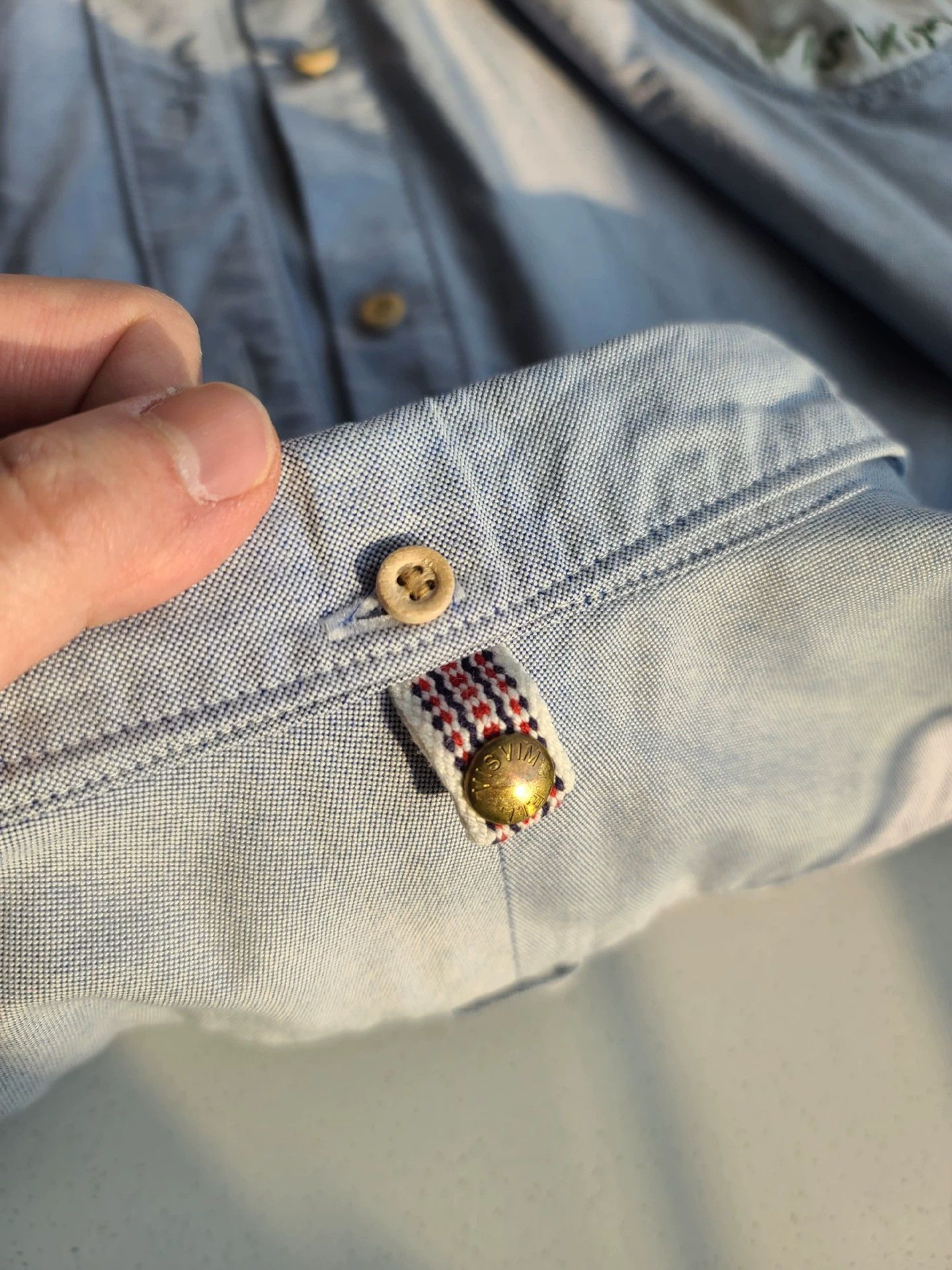 Visvim visvim embroidered water drop shirt Size US M / EU 48-50 / 2 - 4 Thumbnail