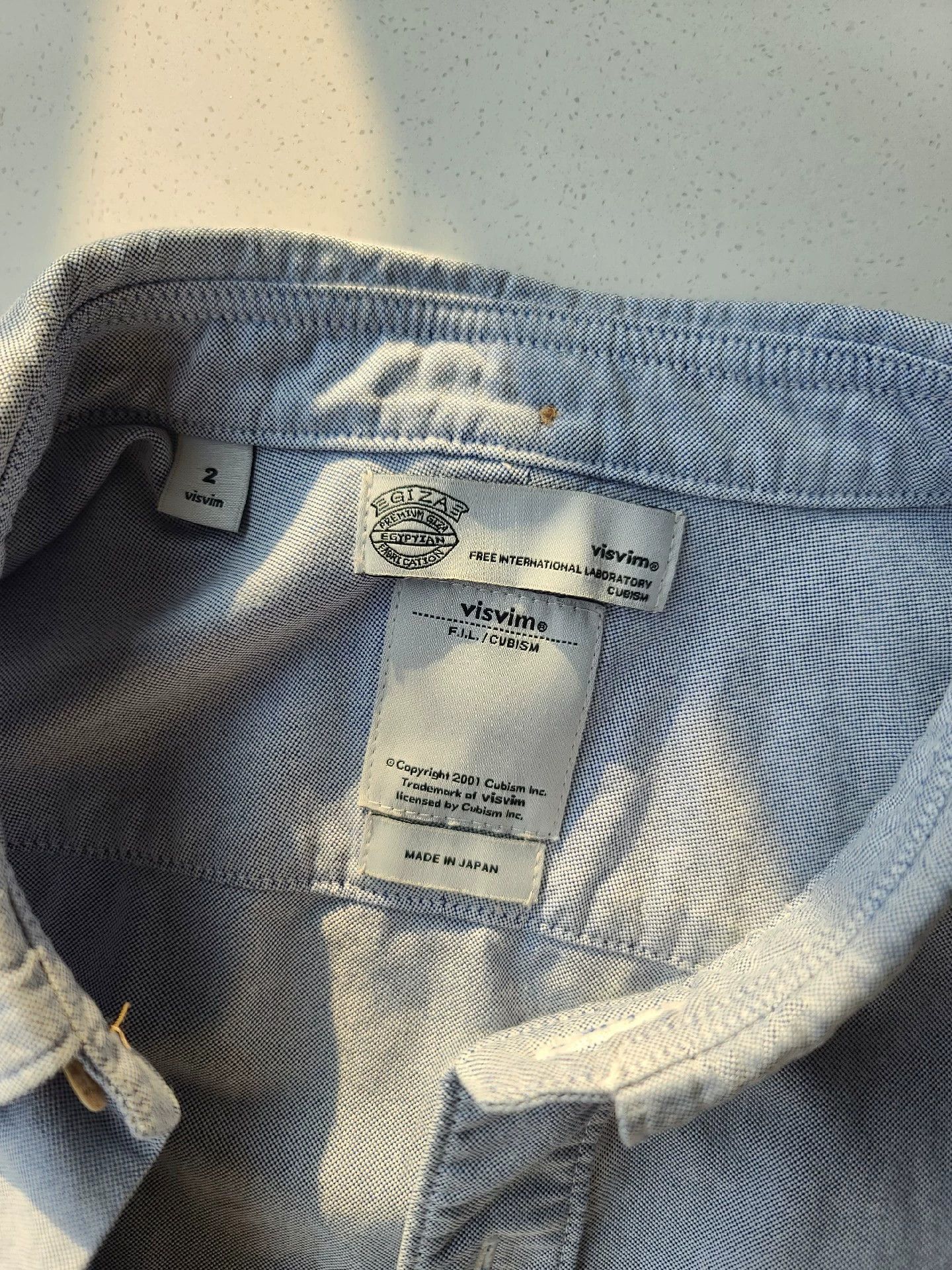 Visvim visvim embroidered water drop shirt Size US M / EU 48-50 / 2 - 3 Thumbnail