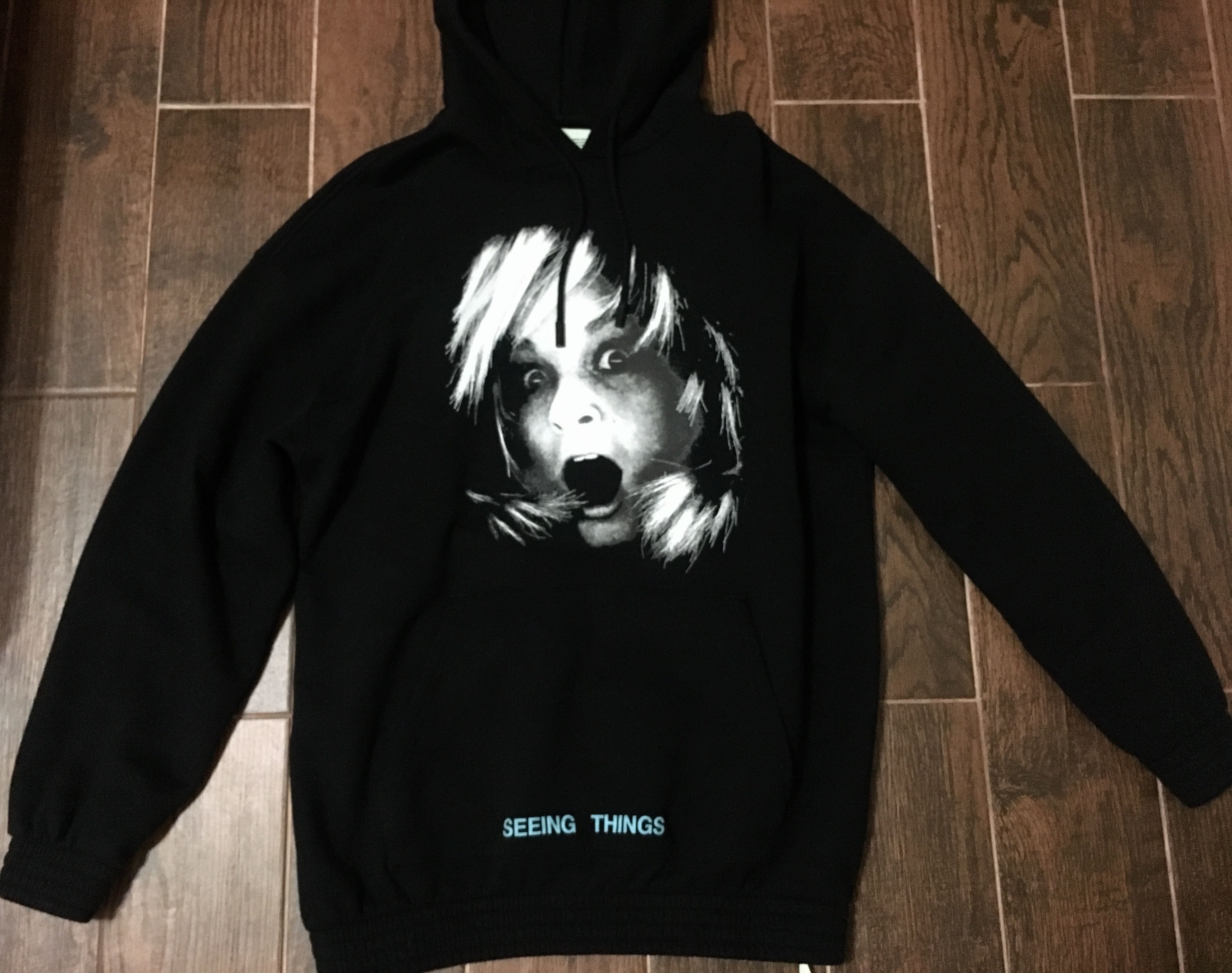 Off White OFF WHITE Screaming Girl Hoodie Size Medium Grailed