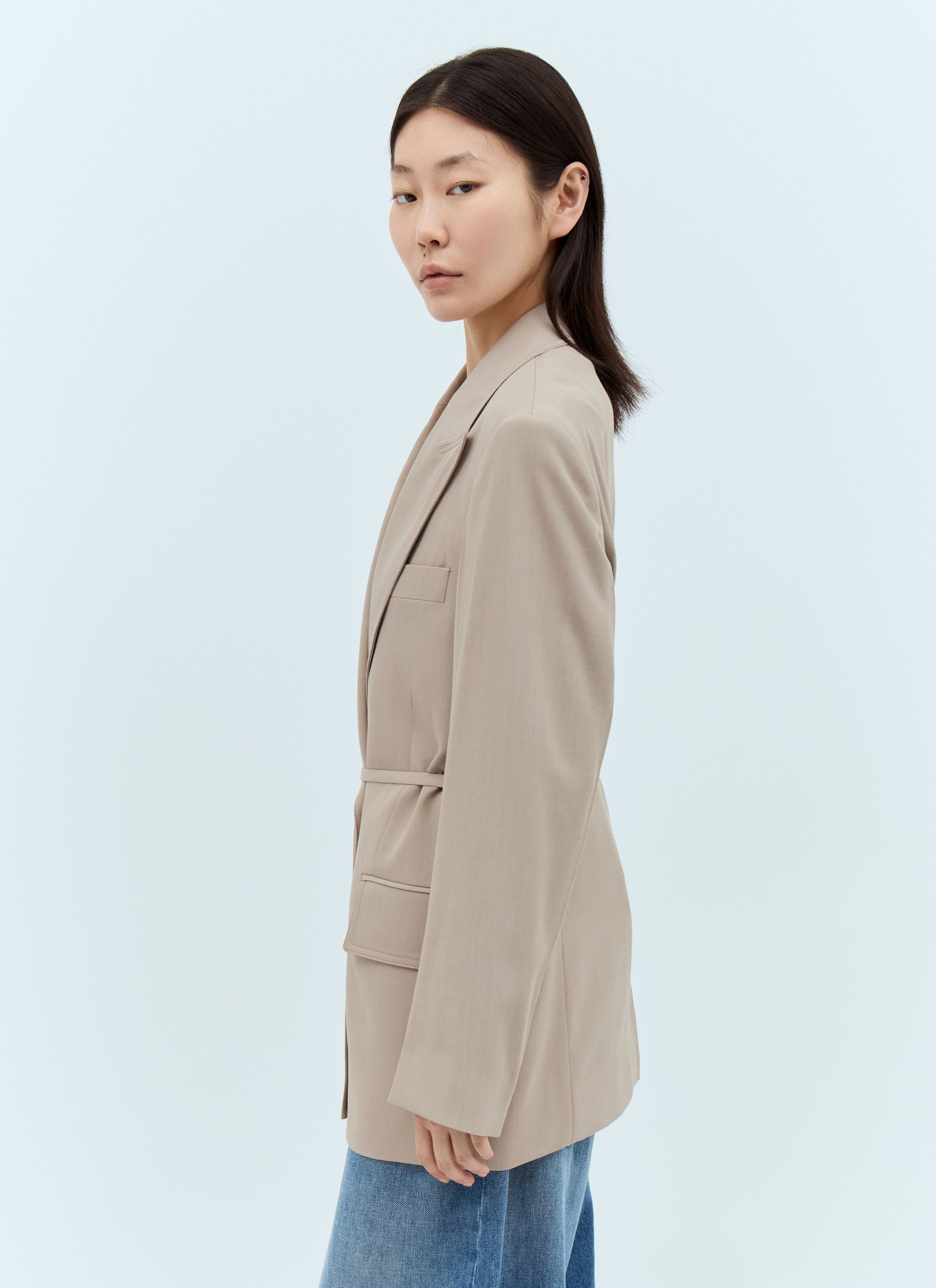 Acne Studios Peak Lapels Belted Blazer Size XS / US 0-2 / IT 36-38 - 4 Thumbnail