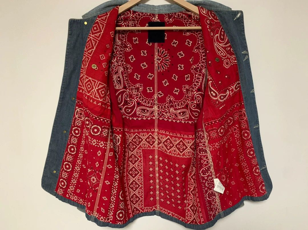 Visvim visvim 14 ict coverall damaged bandana Size US S / EU 44-46 / 1 - 6 Thumbnail