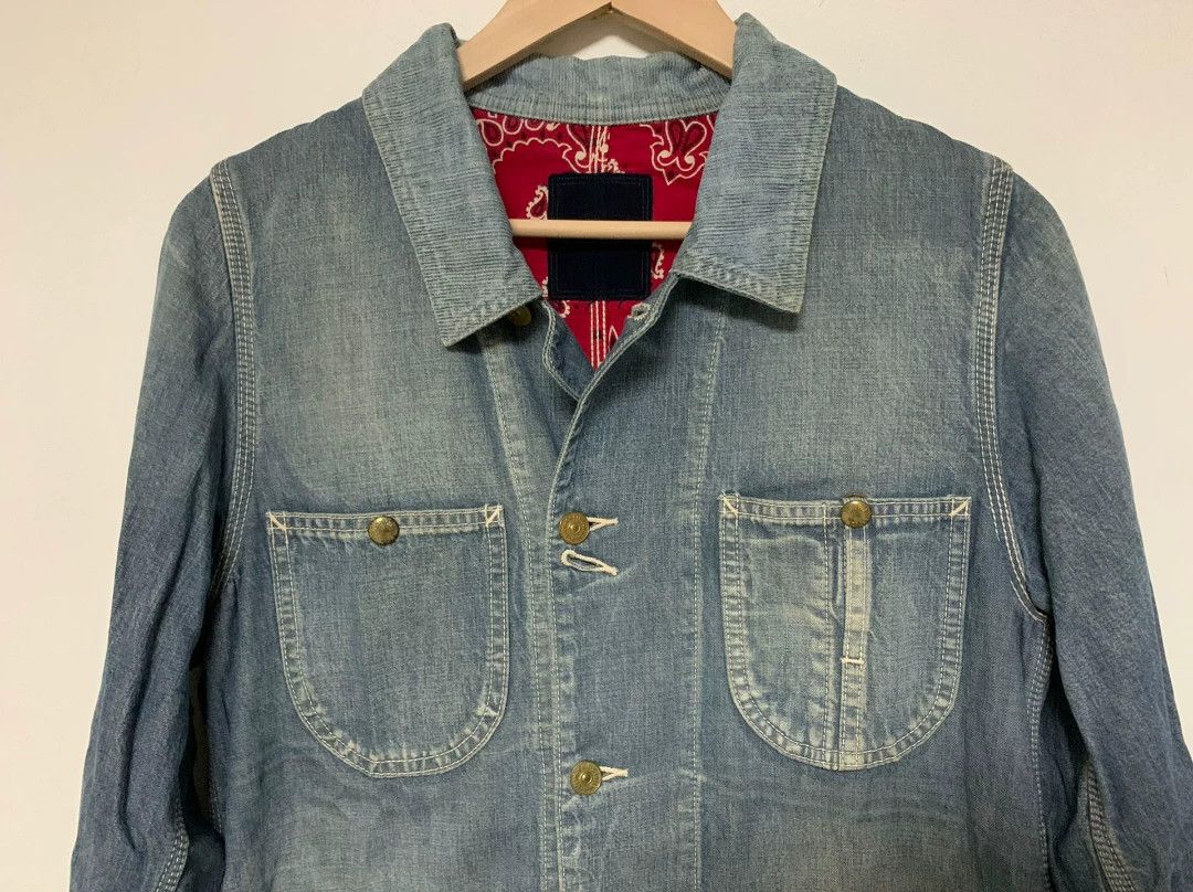 Visvim visvim 14 ict coverall damaged bandana Size US S / EU 44-46 / 1 - 3 Thumbnail