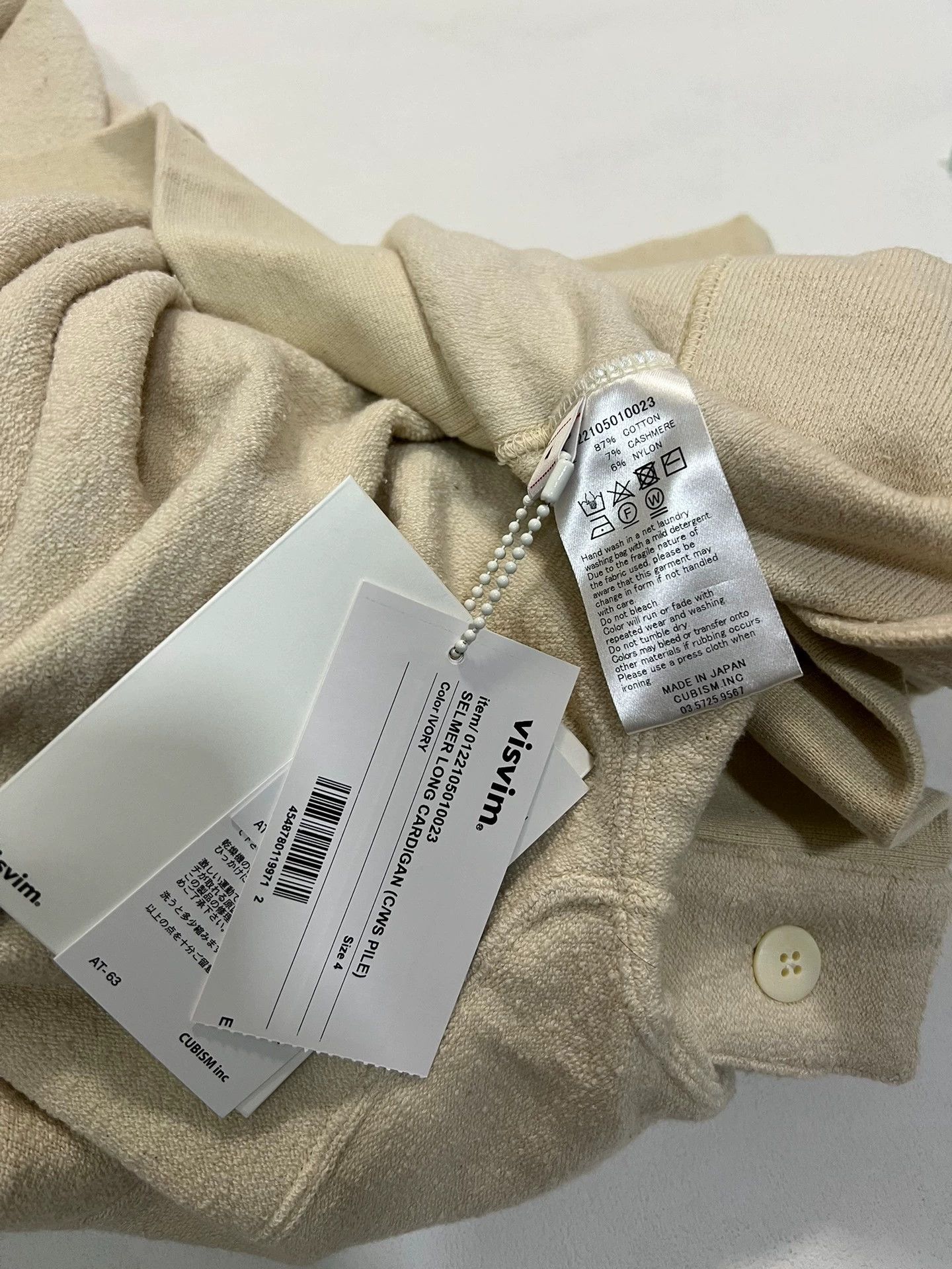 Visvim visvim 22ss selmer long cardigan Size US XL / EU 56 / 4 - 6 Thumbnail