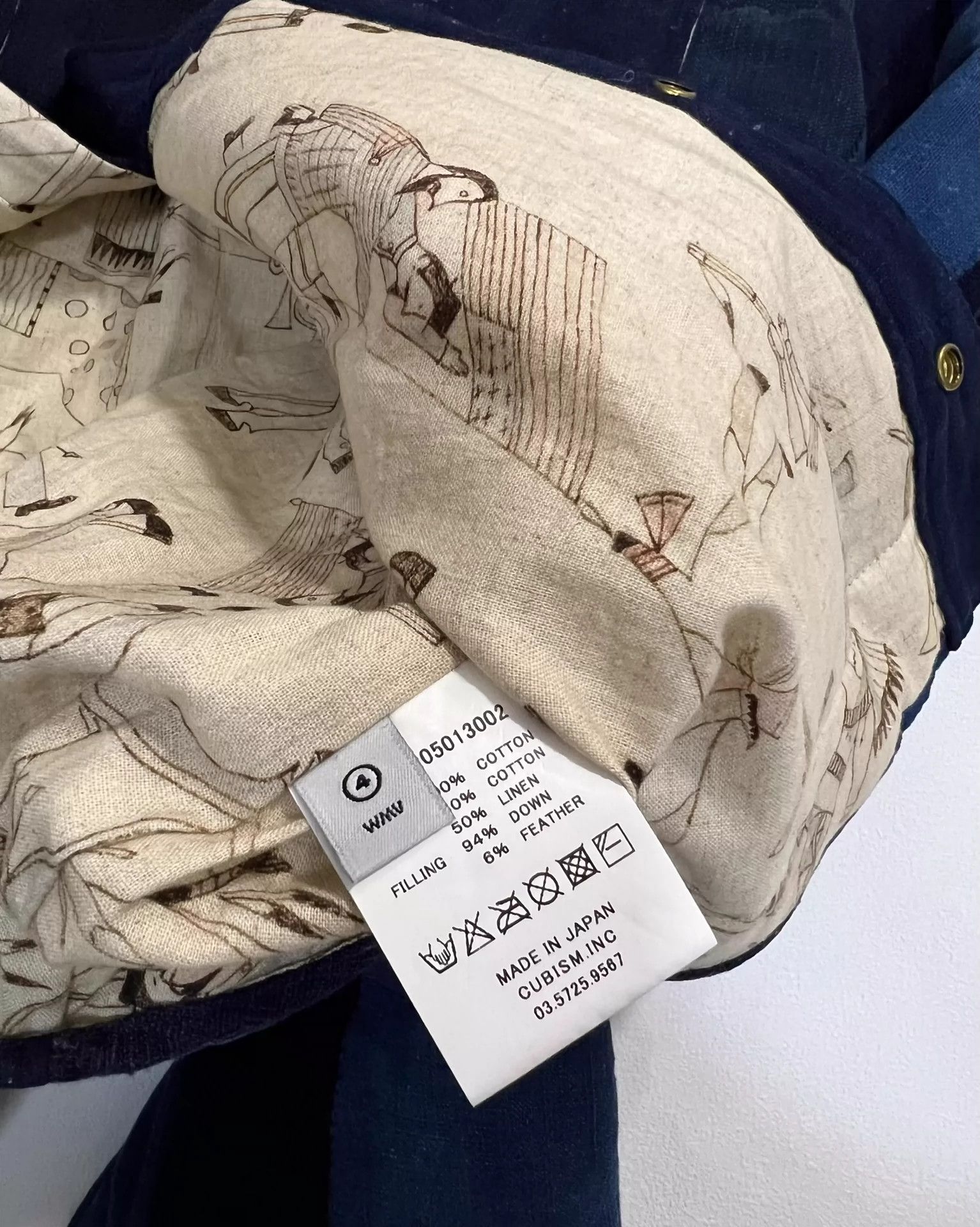 visvim 15 ict kerchief down jkt w