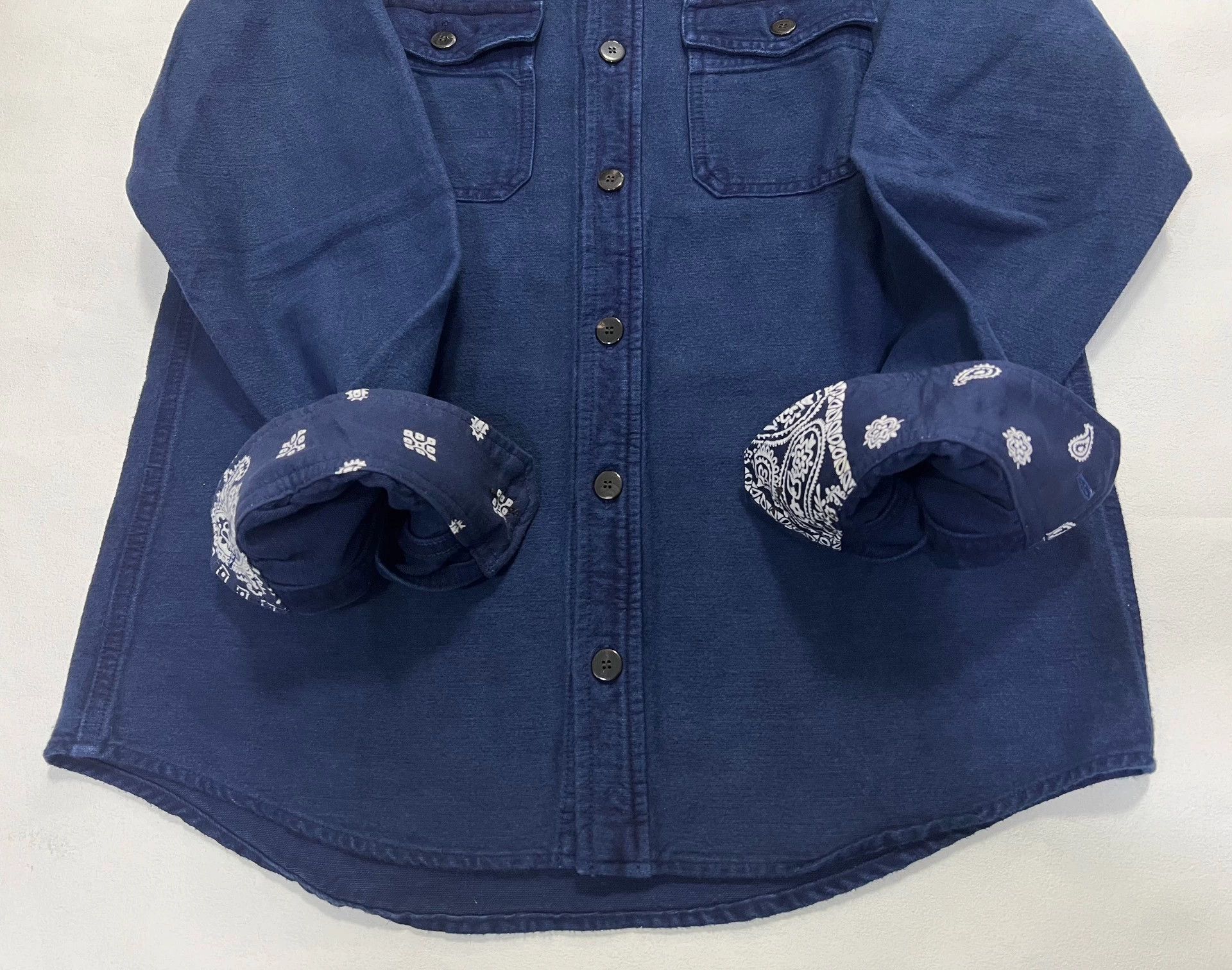 visvim 17 ict black elk flannel