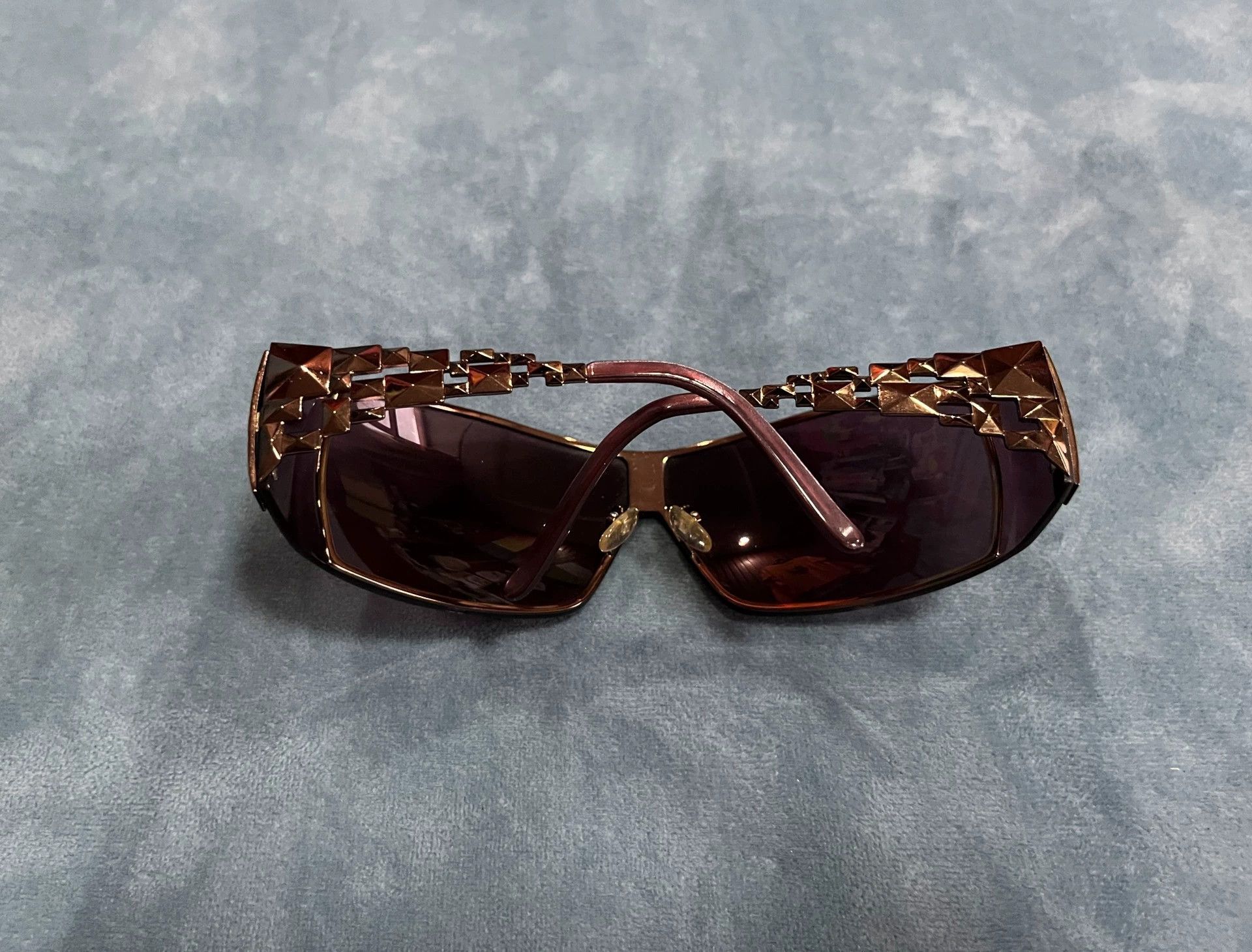 Jean Paul Gaultier Jean Paul Gaultier Pink purple sunglasses Size ONE SIZE - 2 Thumbnail