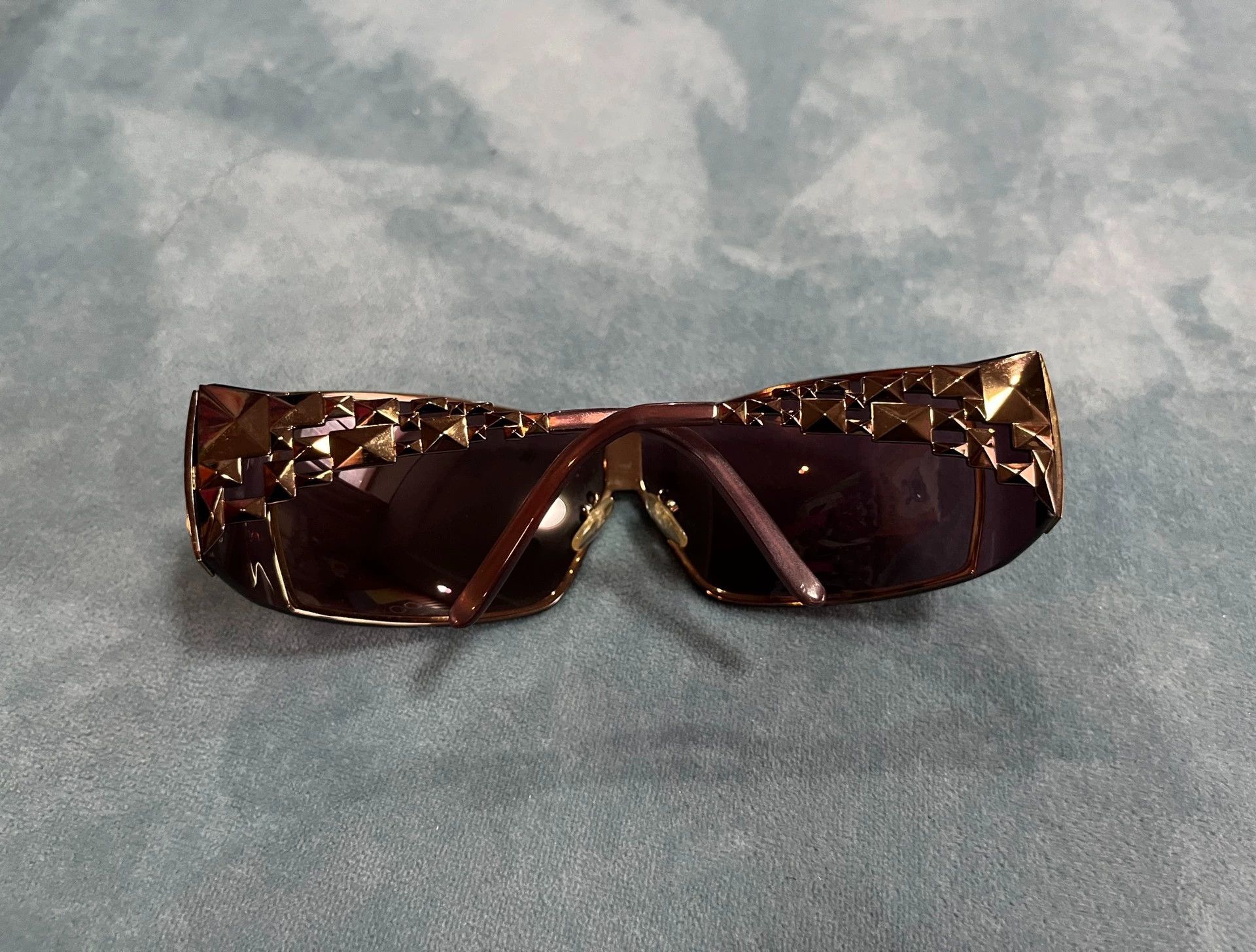 Jean Paul Gaultier Jean Paul Gaultier Pink purple sunglasses Size ONE SIZE - 5 Thumbnail
