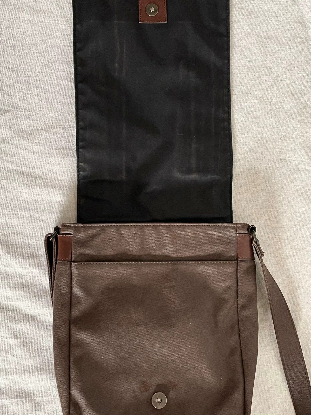 Jean Paul Gaultier Jean Paul Gaultier Irregular patched leather satchel Size ONE SIZE - 7 Thumbnail