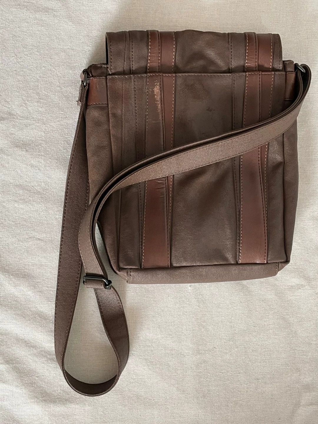 Jean Paul Gaultier Jean Paul Gaultier Irregular patched leather satchel Size ONE SIZE - 5 Thumbnail