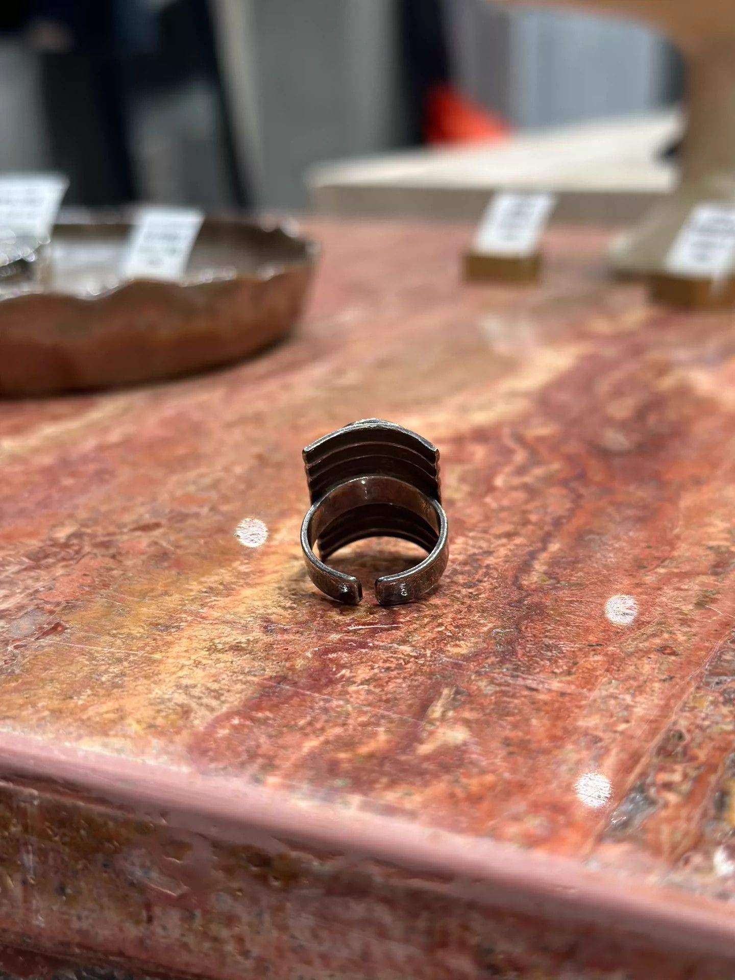 Jean Paul Gaultier Jean Paul Gaultier Medieval shield split ring Size ONE SIZE - 3 Thumbnail