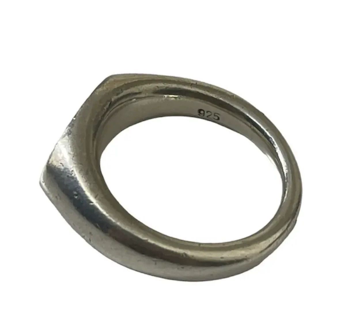 Jean Paul Gaultier Jean Paul Gaultier 925 silver logo ring Size ONE SIZE - 2 Thumbnail