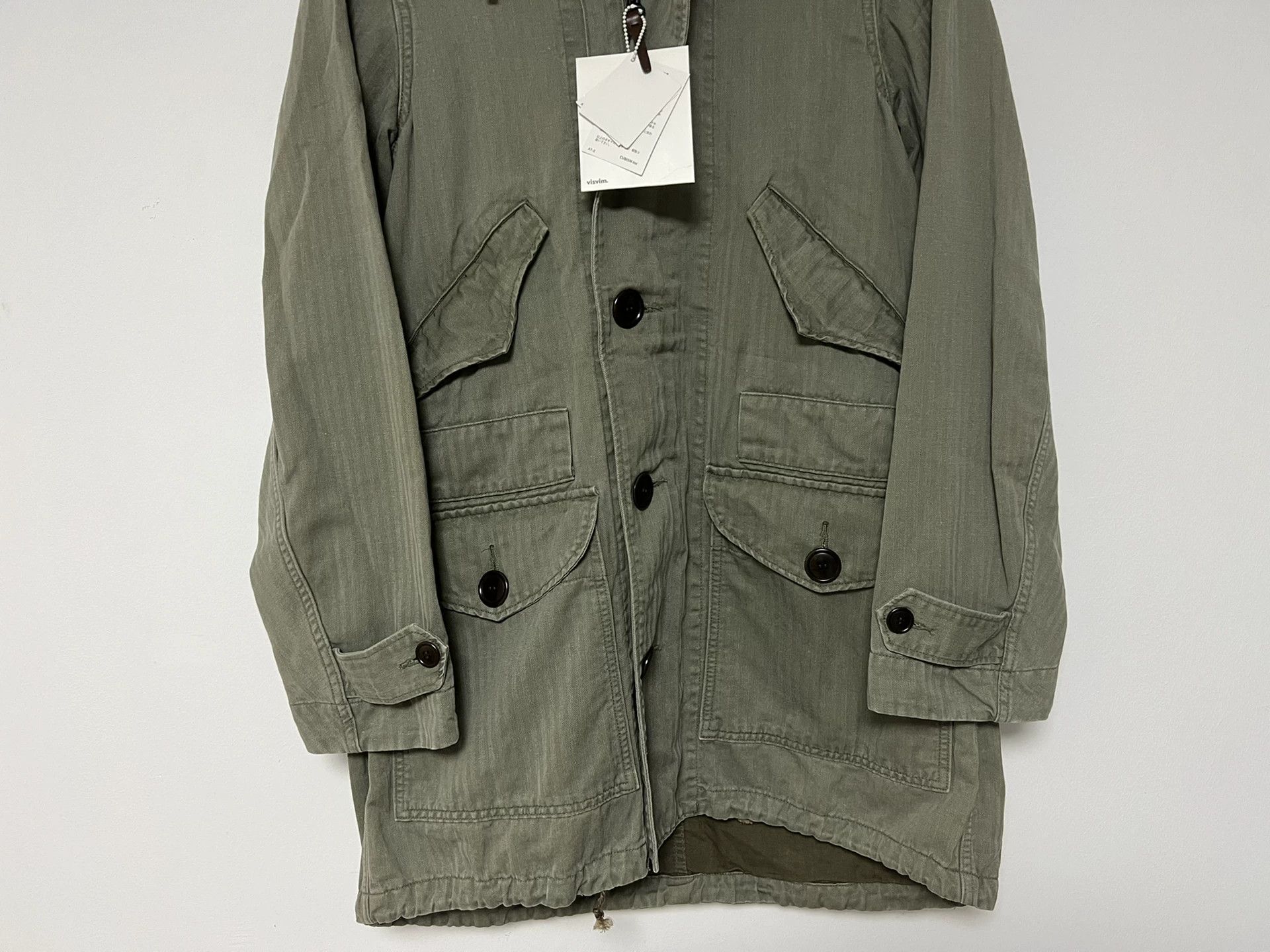 Visvim visvim 15ss TOWNSEND COAT PRIME (HERRINGBONE) Size US XS / EU 42 / 0 - 3 Thumbnail