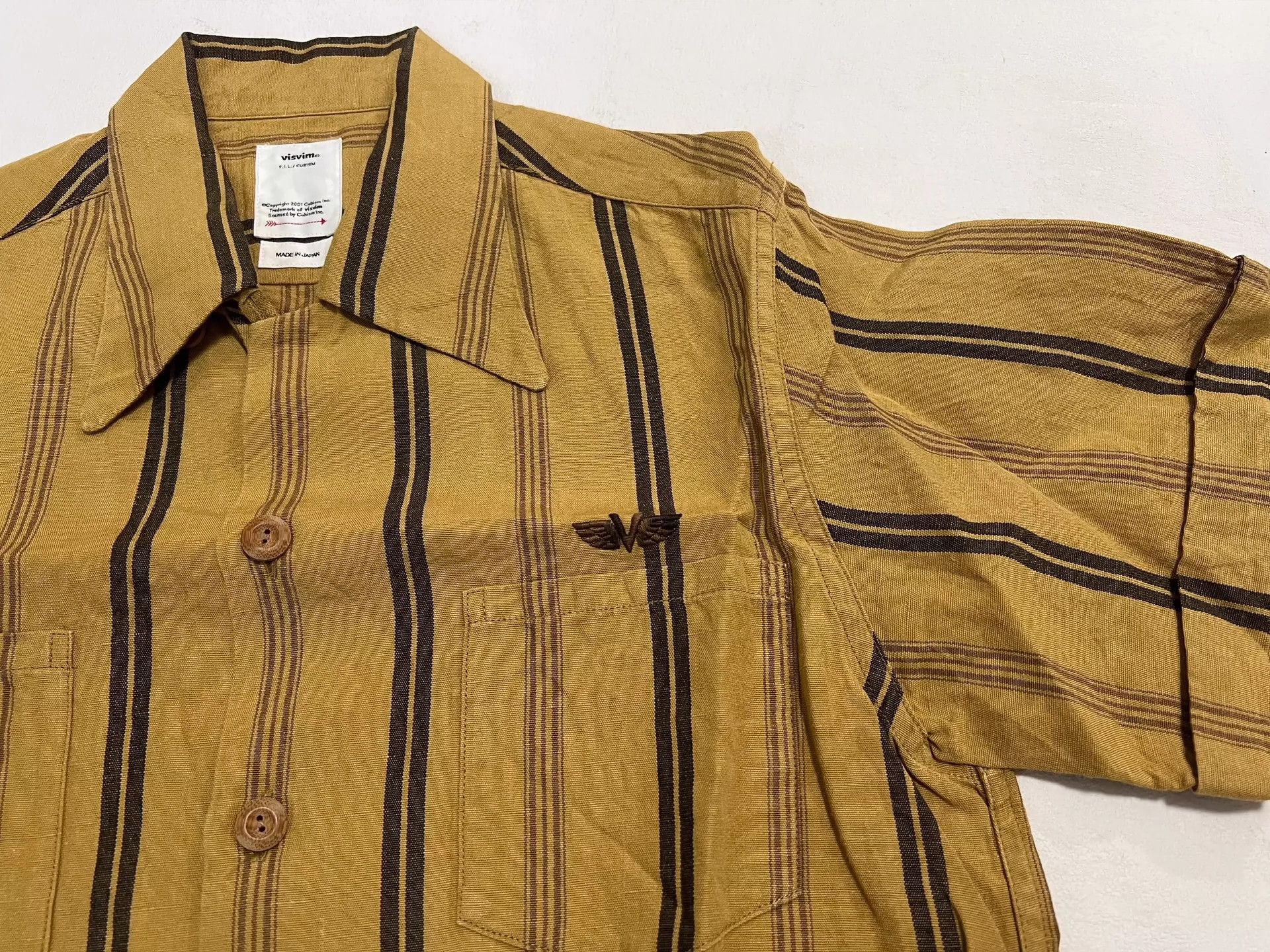 Visvim visvim 20SS IRVING SHIRT S/S (RAMIE/LINEN Size US S / EU 44-46 / 1 - 3 Thumbnail