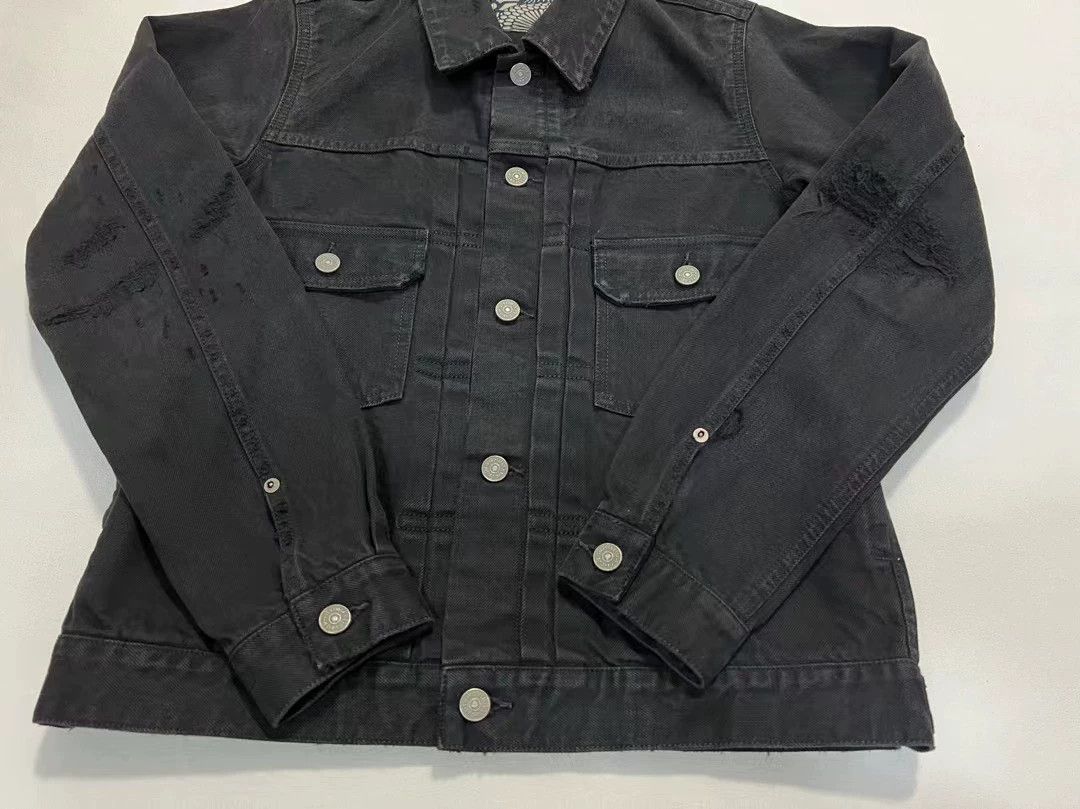 Visvim VISVIM ICT 101 JKT CMYK BLK DMGD-1006 Size US M / EU 48-50 / 2 - 4 Thumbnail