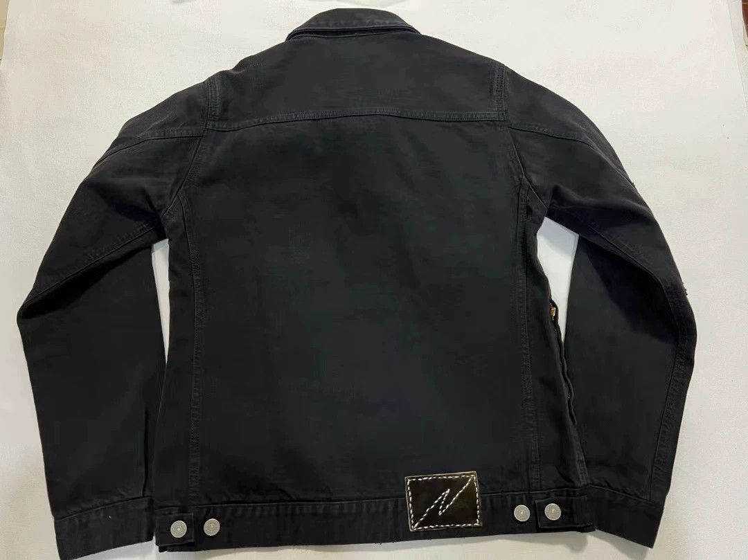 Visvim VISVIM ICT 101 JKT CMYK BLK DMGD-1006 Size US M / EU 48-50 / 2 - 5 Thumbnail