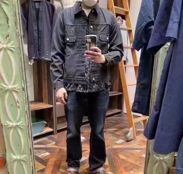 Visvim VISVIM ICT 101 JKT CMYK BLK DMGD-1006 Size US M / EU 48-50 / 2 - 8 Thumbnail