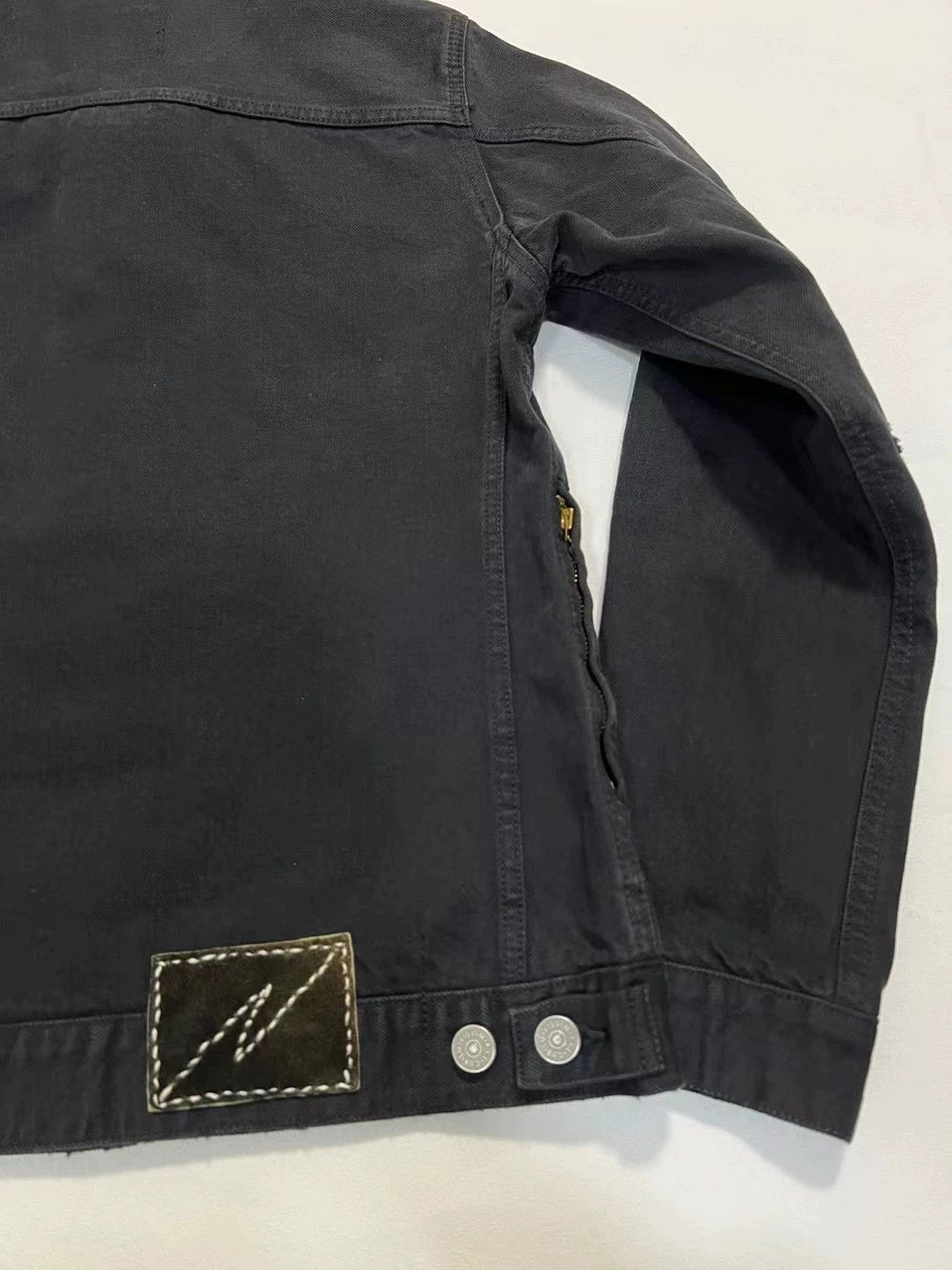 Visvim VISVIM ICT 101 JKT CMYK BLK DMGD-1006 Size US M / EU 48-50 / 2 - 6 Thumbnail